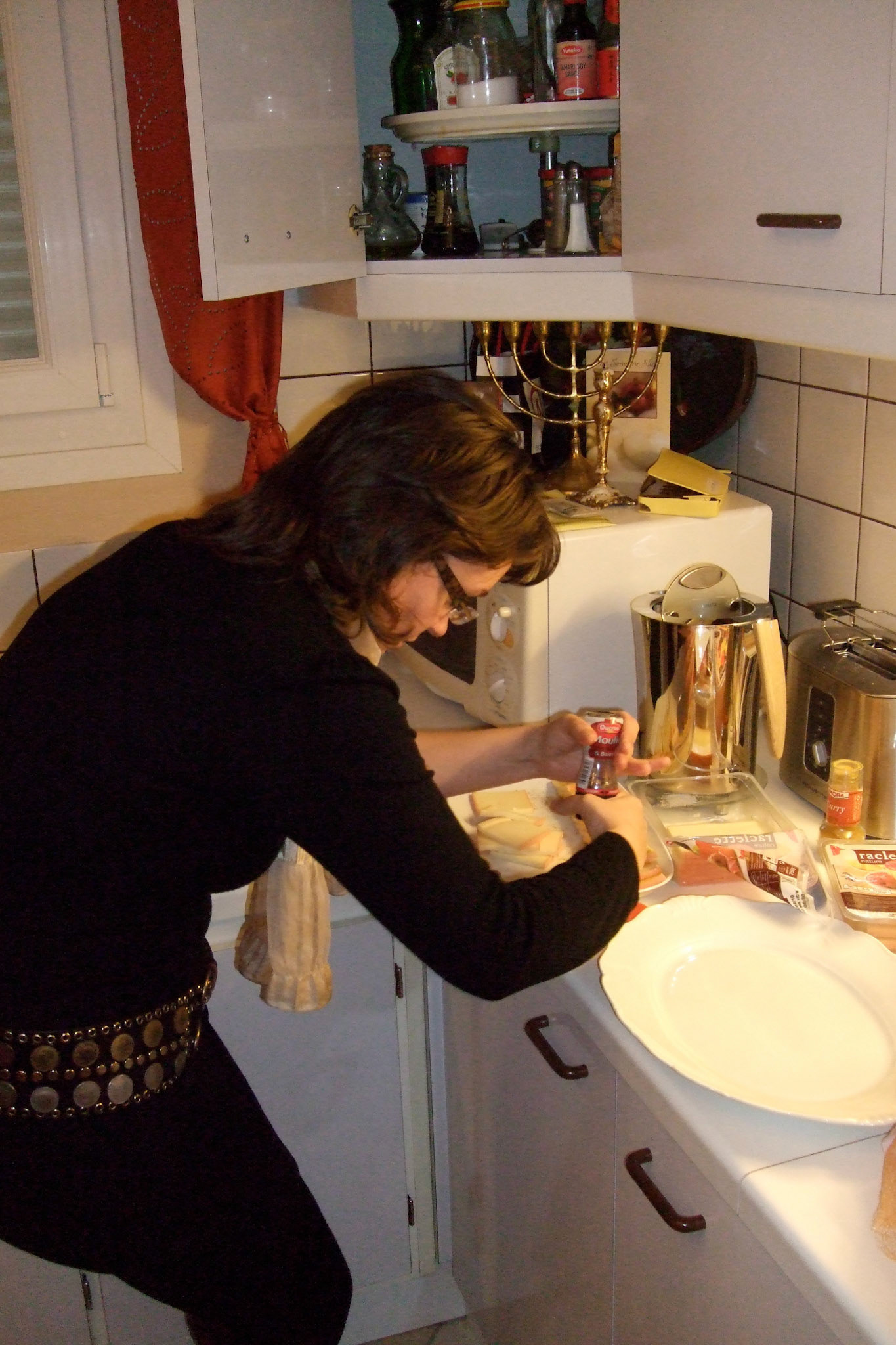 Karolina prepared dinner. It's truly a blessing to stay with a family who actually lives the local life when you're travelling.