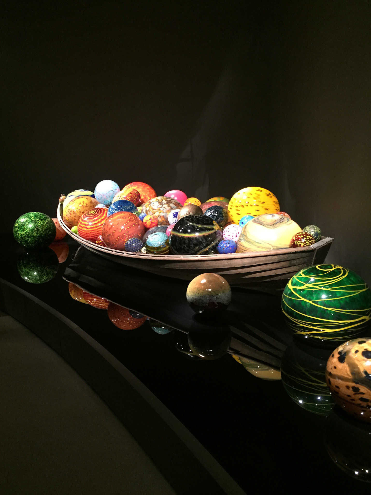 Dale Chihuly's exhibit at the ROM