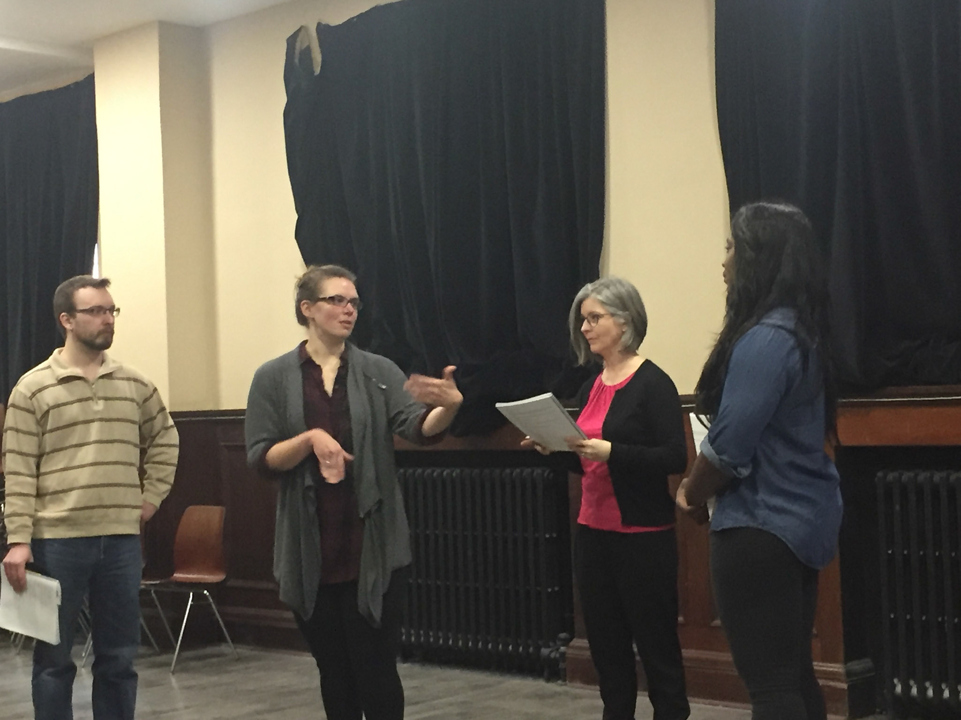 Twelfth Night Rehearsal - March 27, 2017