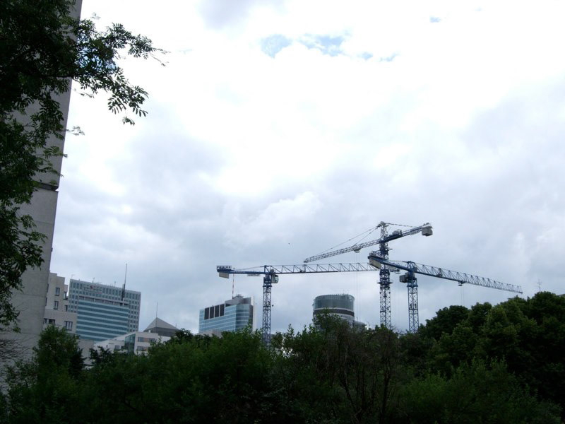 Warsaw, Poland and Baltic Sea