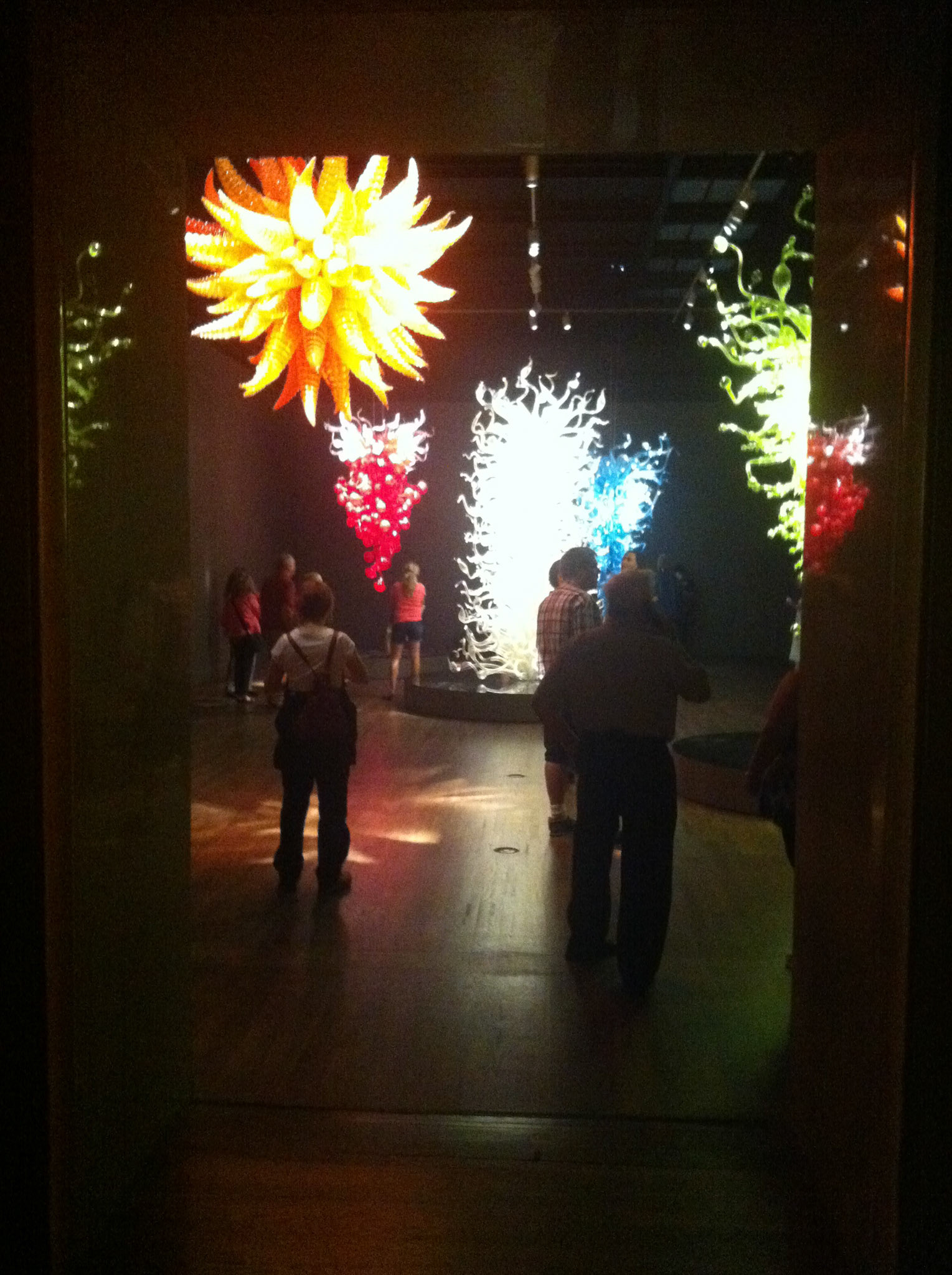 Dale Chihuly's stunning glass art at Musée des Beaux Arts de Montréal