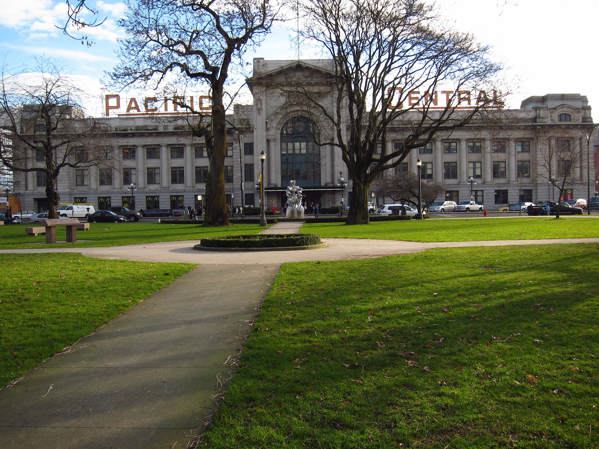 The beautifully-restored Pacific Central Station - where I departed The Canadian to begin eploring Vancouver