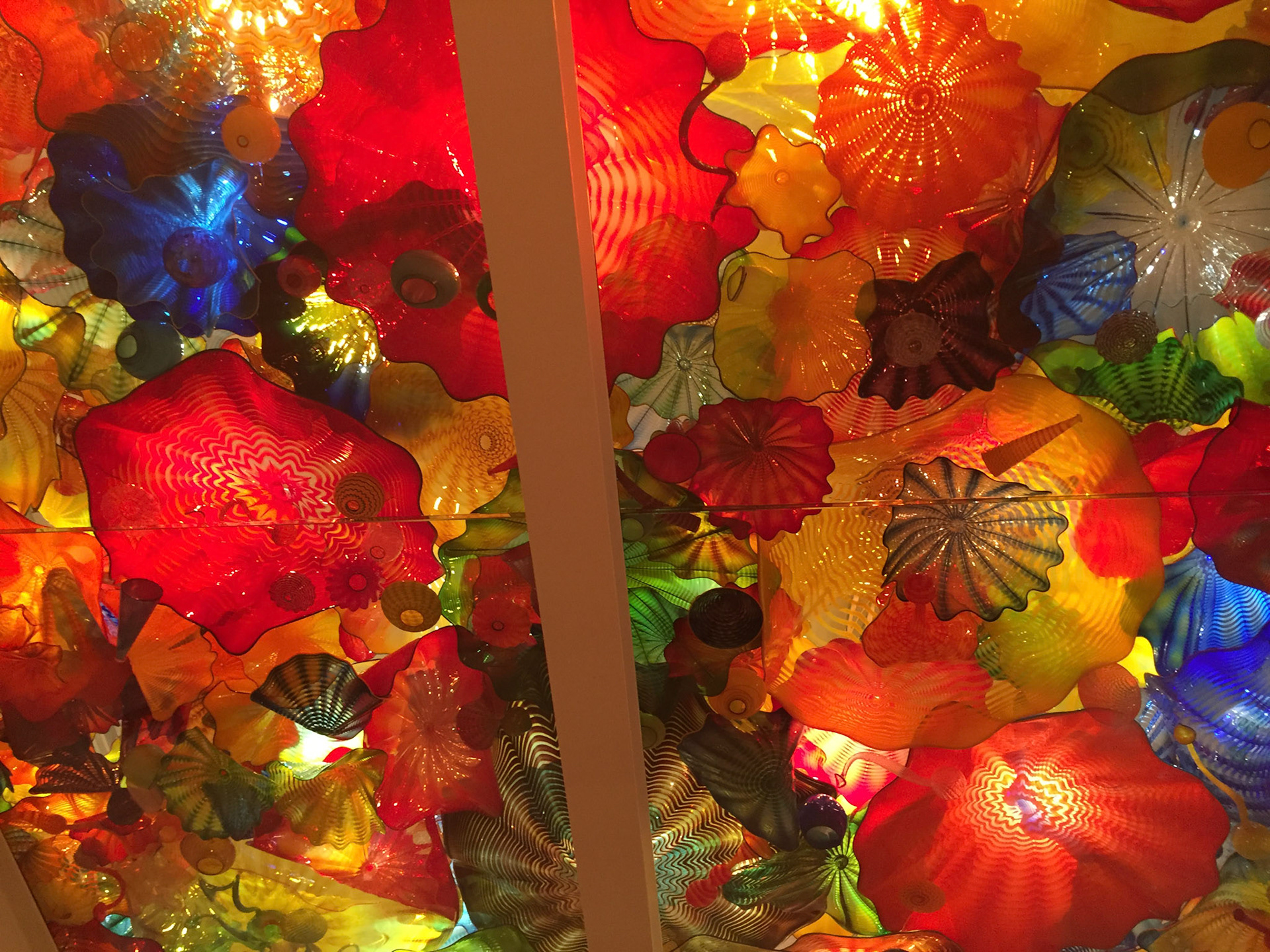 Dale Chihuly's exhibit at the ROM