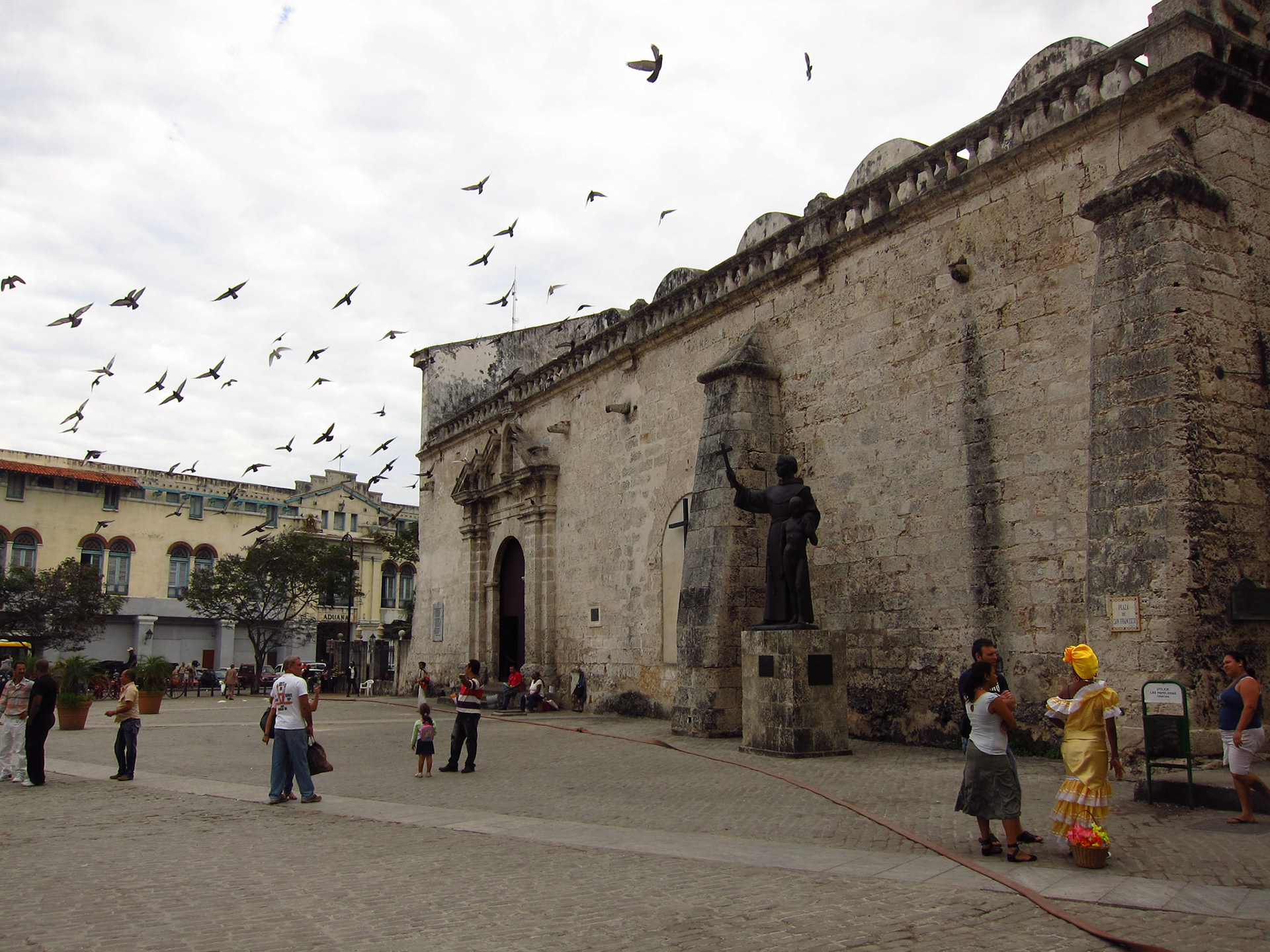 A public square in Havana