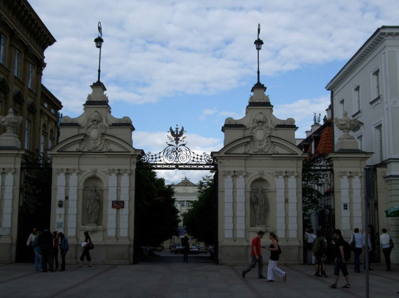 Warsaw, Poland and Baltic Sea