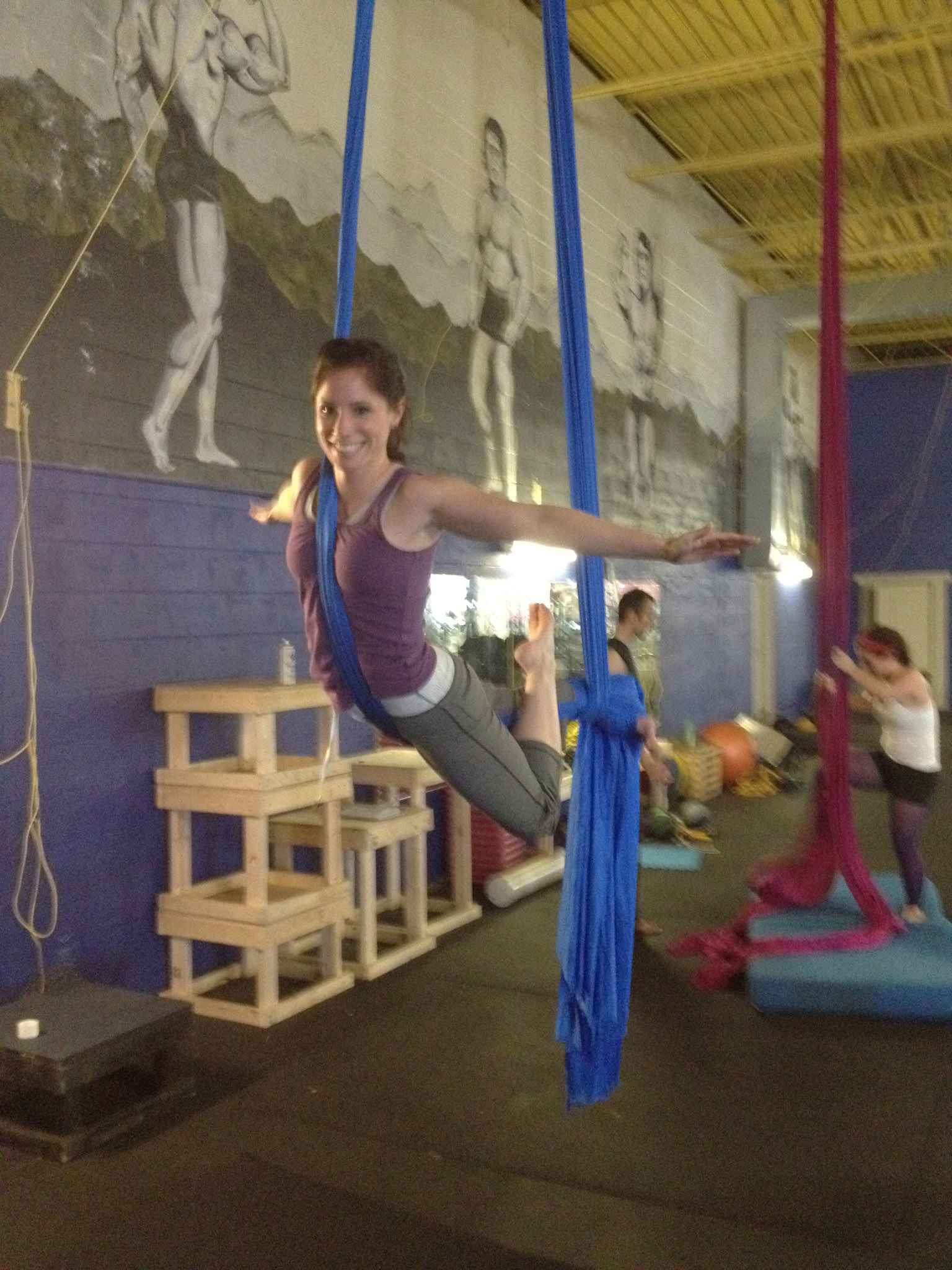 Megan got the hang of things really quickly