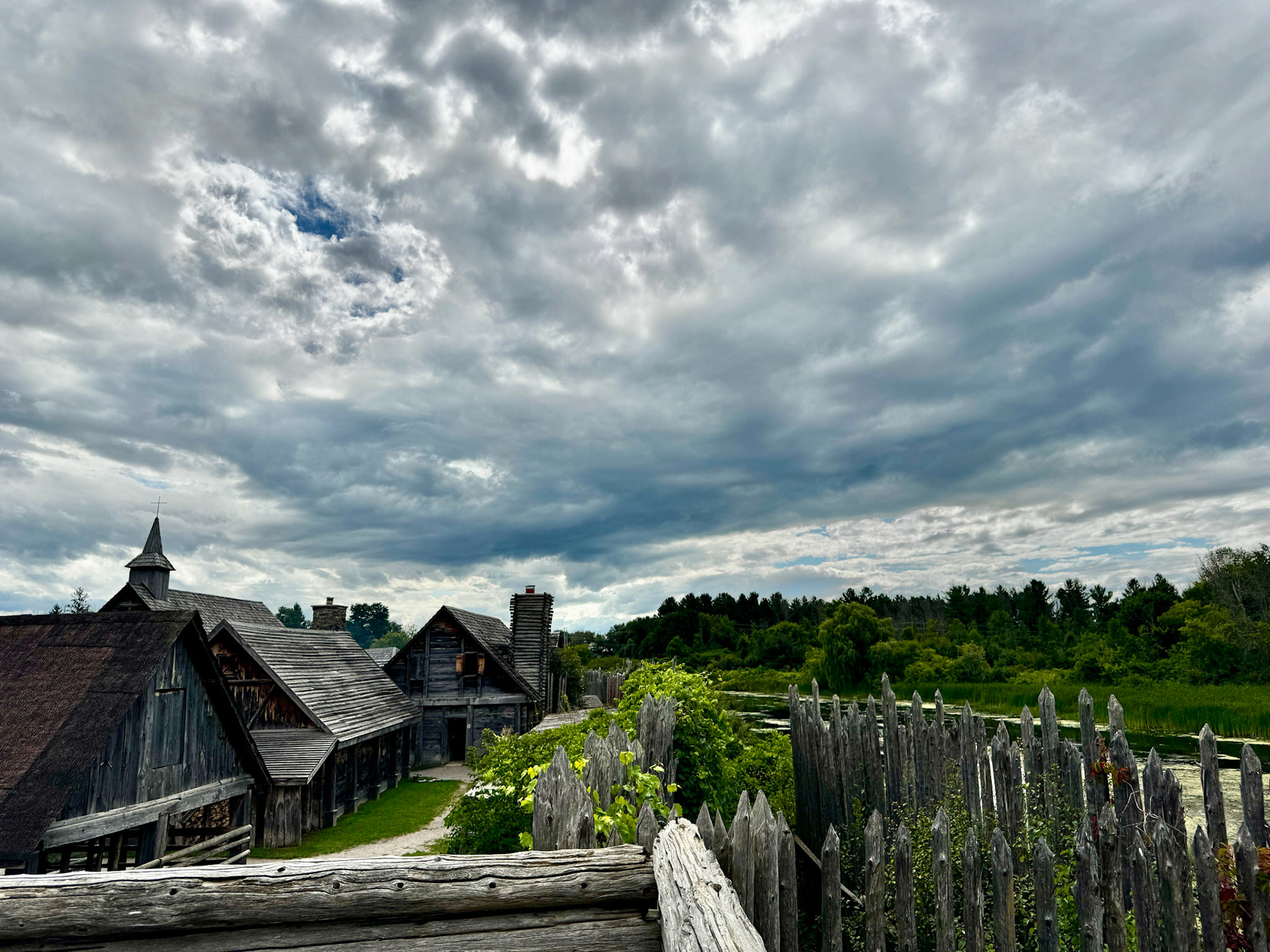 We spent a memorable day touring Sainte-Marie among the Hurons in Midland, Ontario