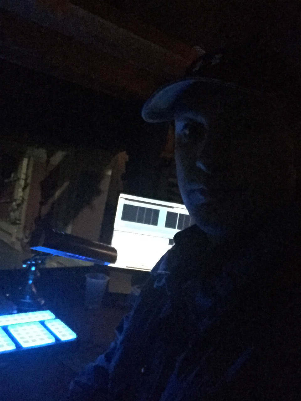 Oh no, they let me operate the lights!
