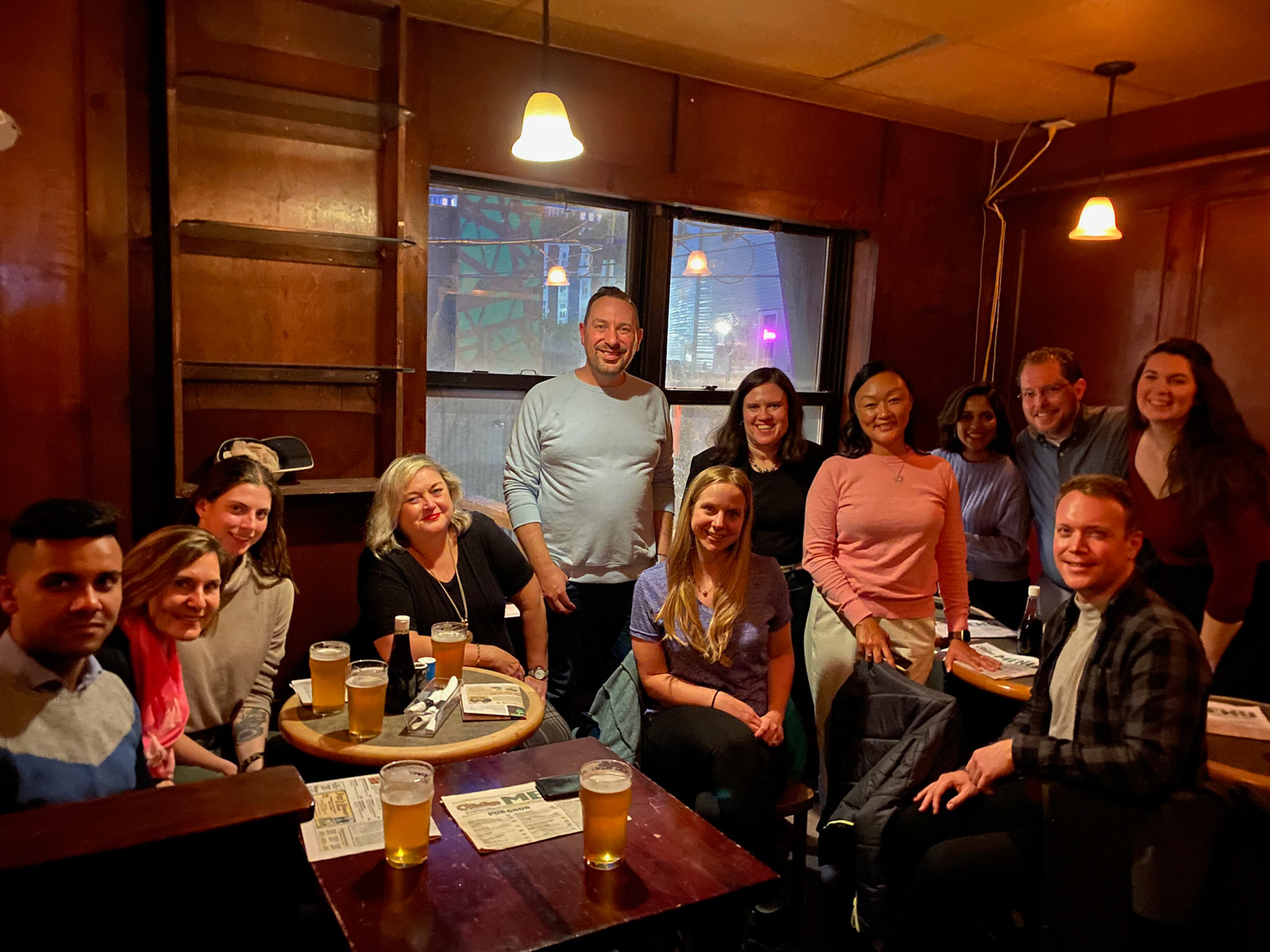 Team dinner at O'Reilly's Pub