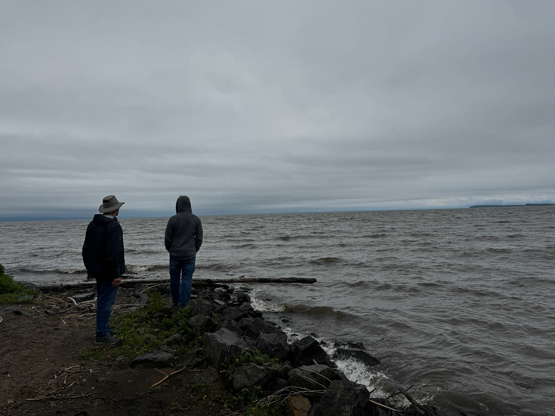 Mark and Dad - Mission Marsh Conservation Area - Thunder Bay