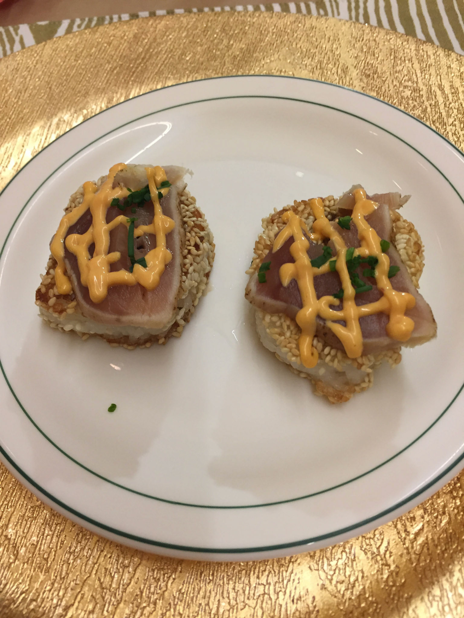 Et voila - the results of our appetizer hand-on creation! Delicious