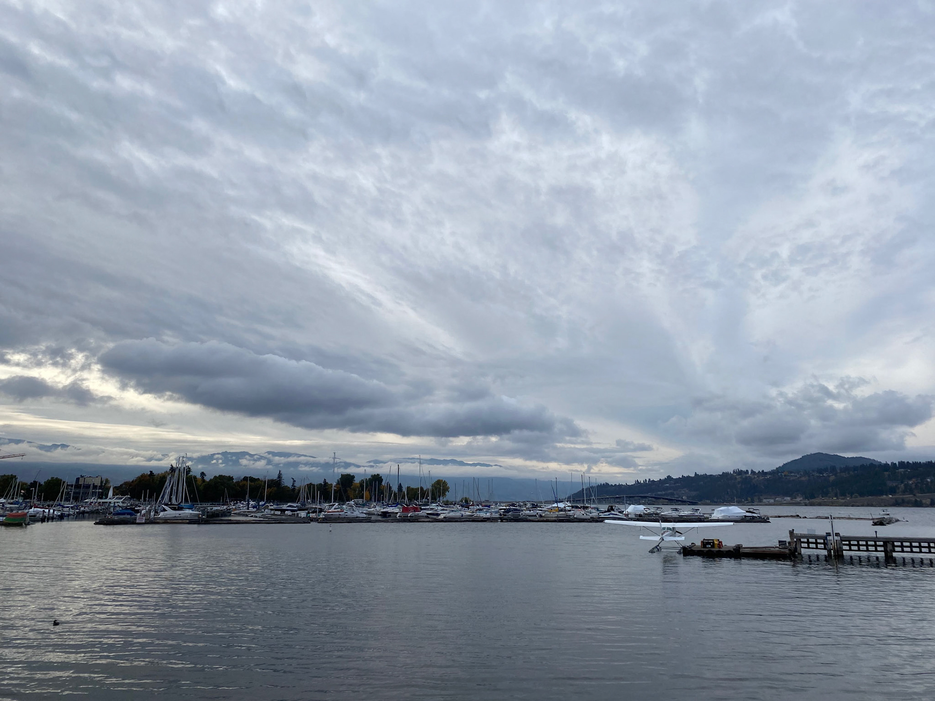 Kelowna's waterfront is very beautiful