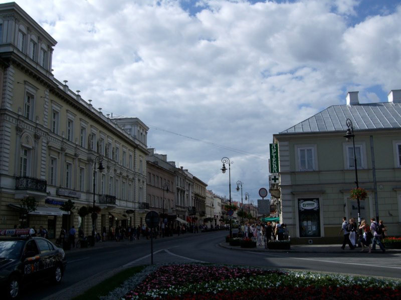 Warsaw, Poland and Baltic Sea