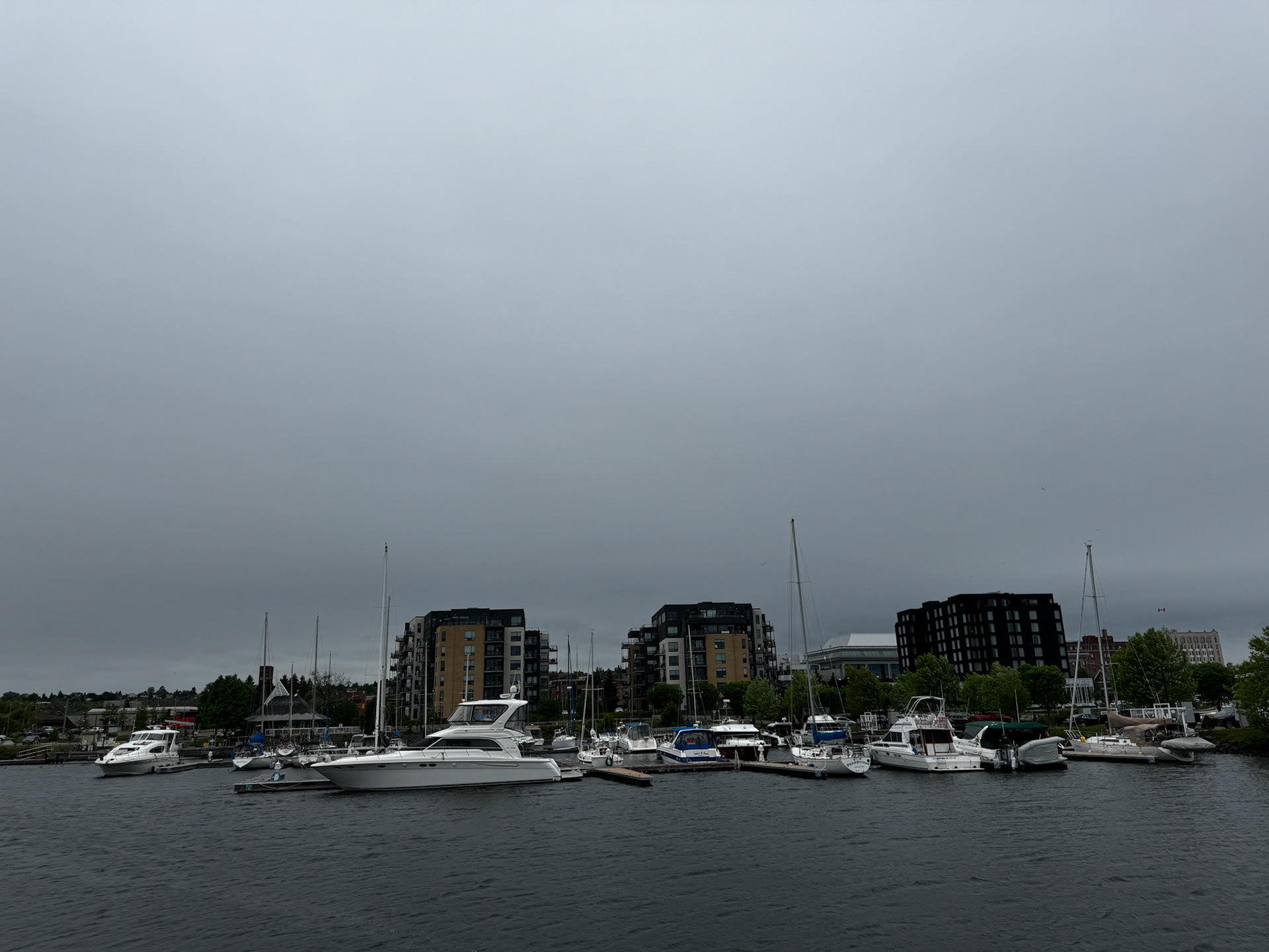 Thunder Bay waterfront looking towards downtown