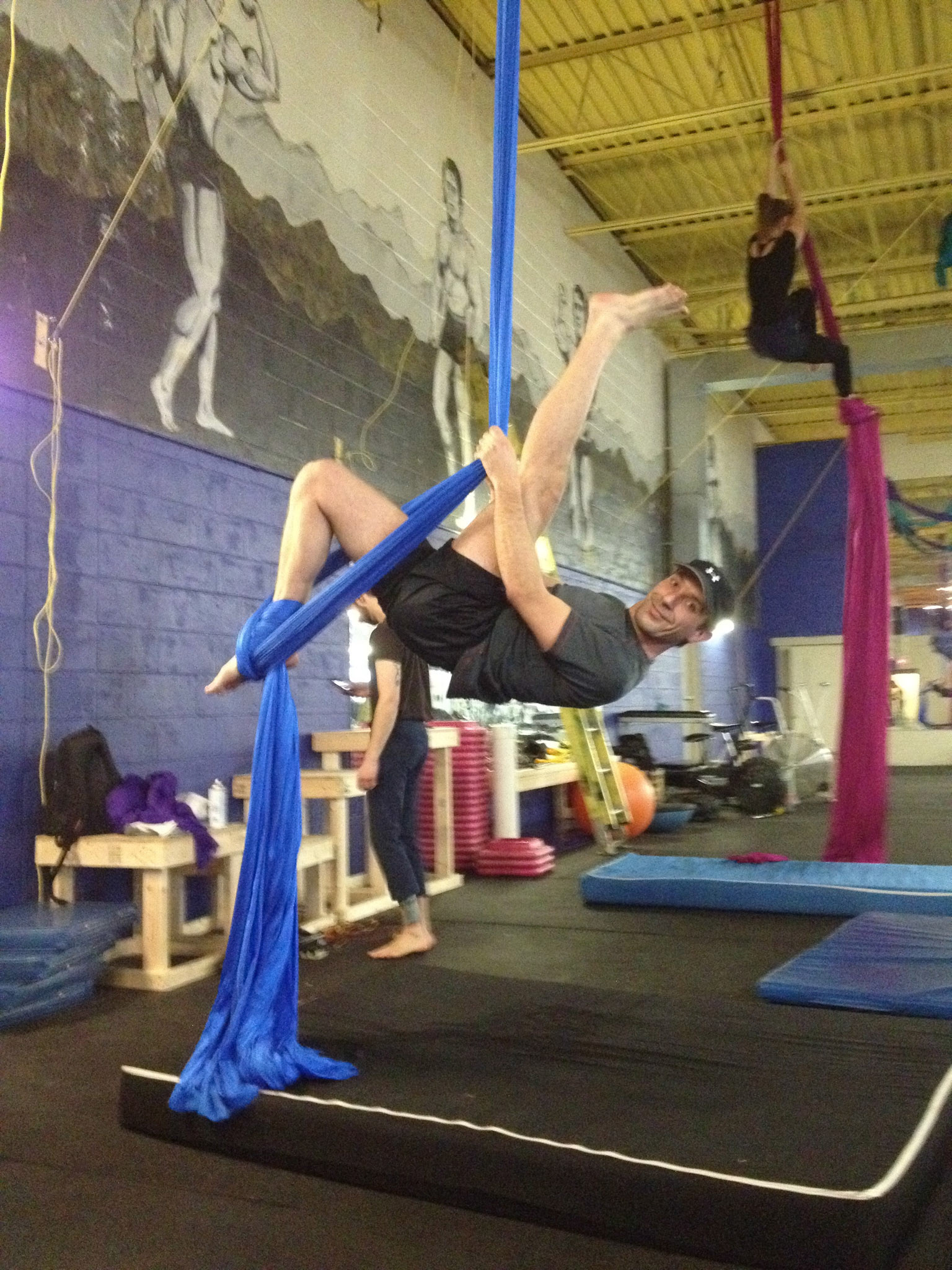 The first class surprised me - I didn't know that this would be the most intense core workout I've ever done