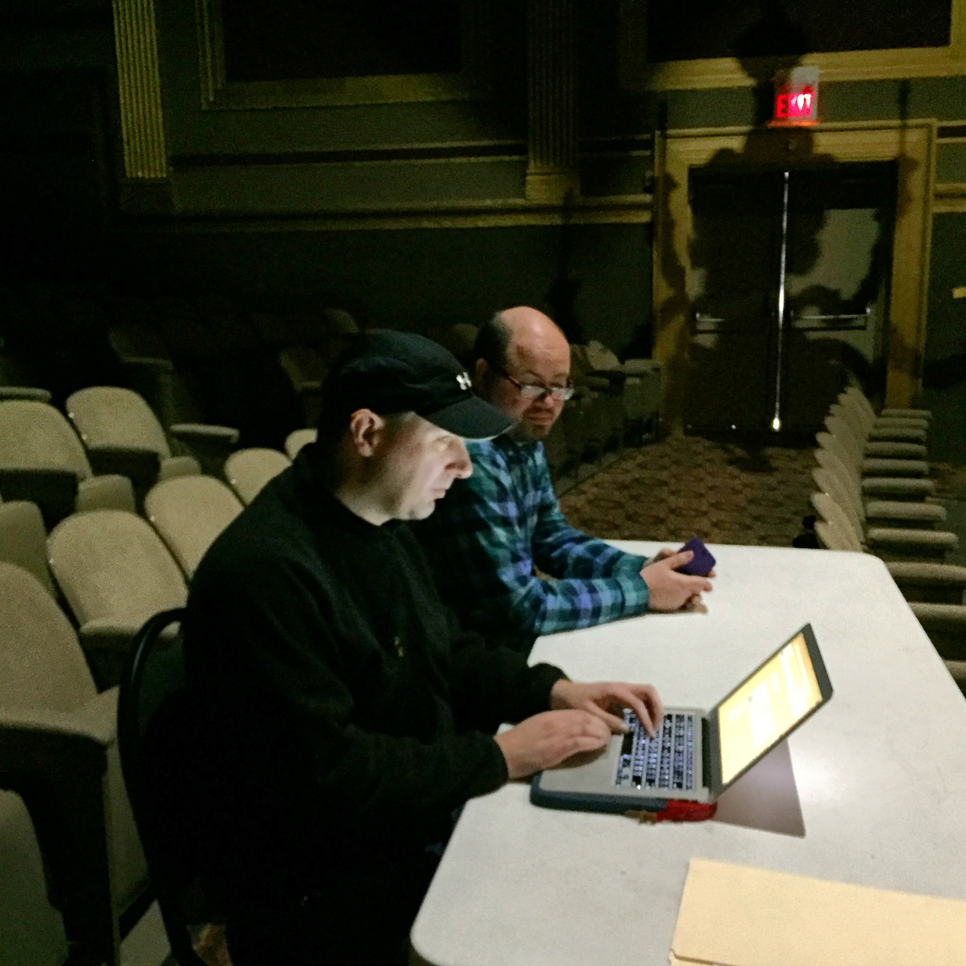 Director Jeremy and Producer Andrew