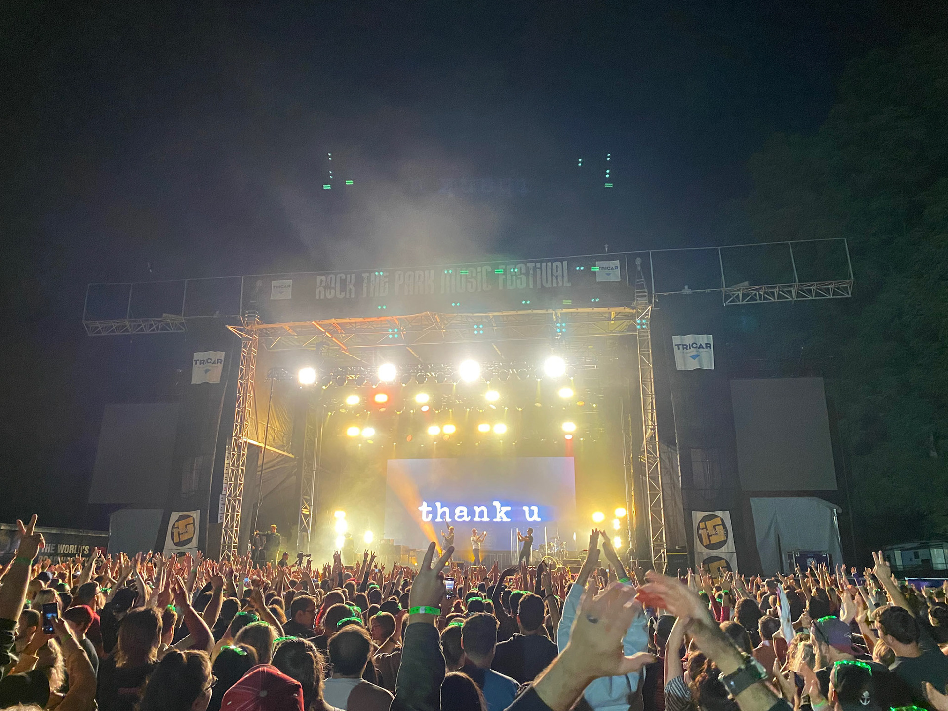 Rock the Park 2022 featuring Garbage and Alanis Morisette with Ryan, Jason, Ashley and Kelly