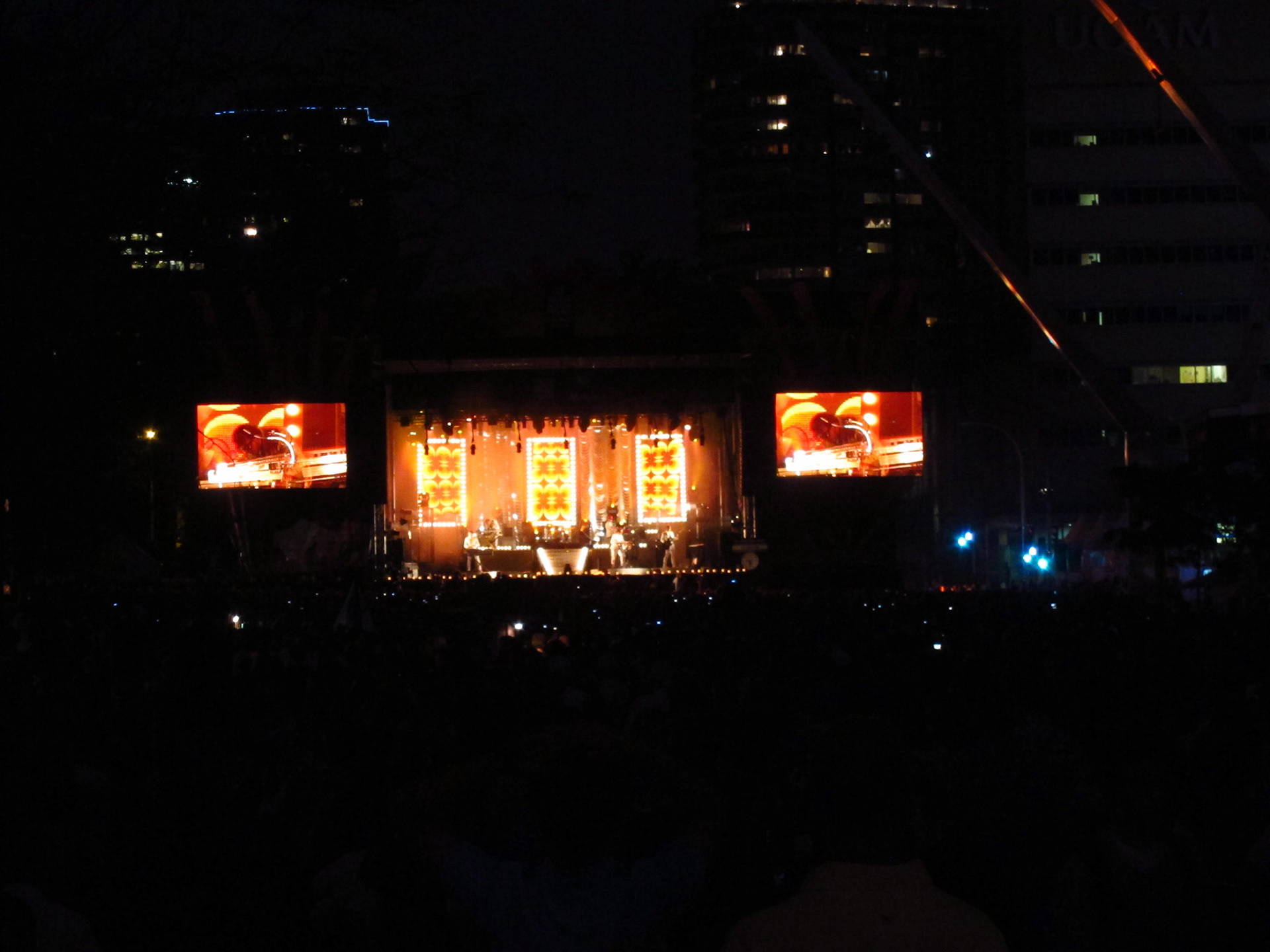 The main stage at the Montreal International Jazz Festival
