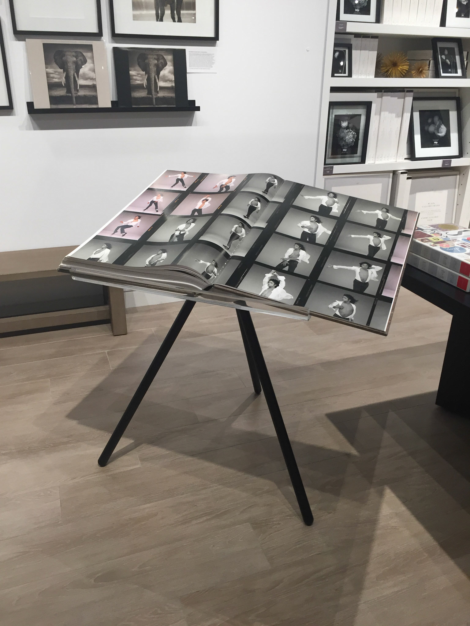 The most beautiful (and largest) book I've seen: Annie Leibovitz portraits