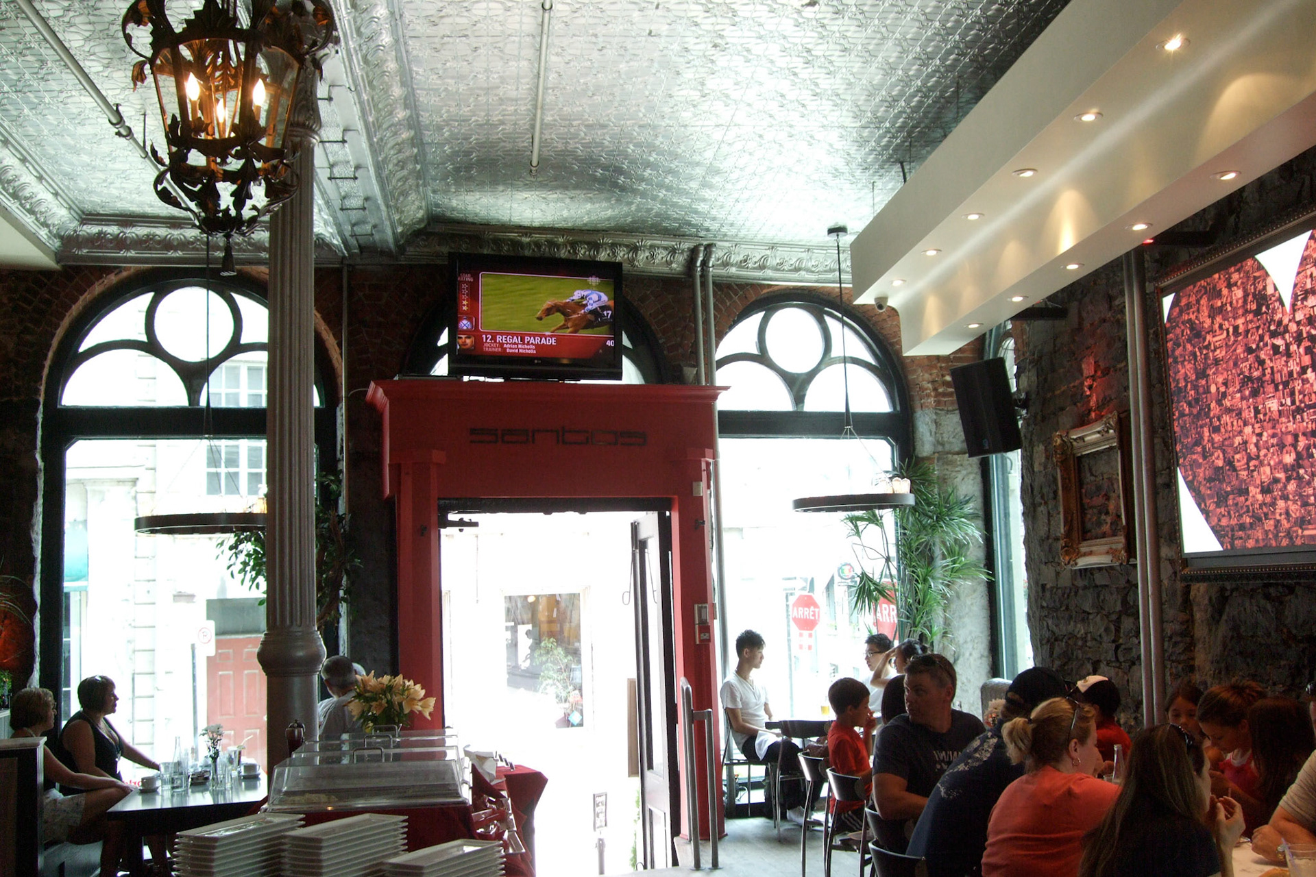 Loved the architecture in this Old Montreal bar