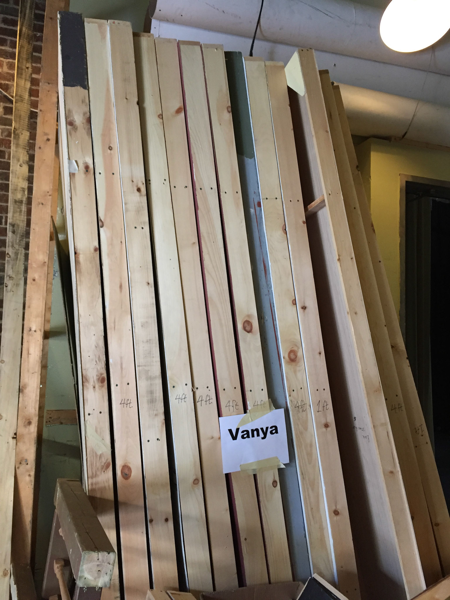 And just like that... poof... the stage is ours! All set for load-in and build week starting Feb. 5!!