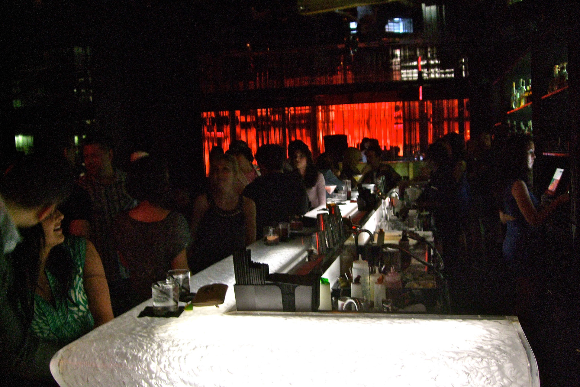 The stylish bar at the W Hotel Montreal