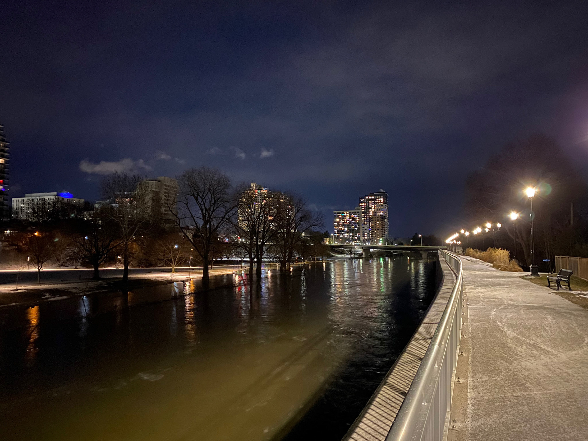 Evening stroll with Emerson - March 18-2023