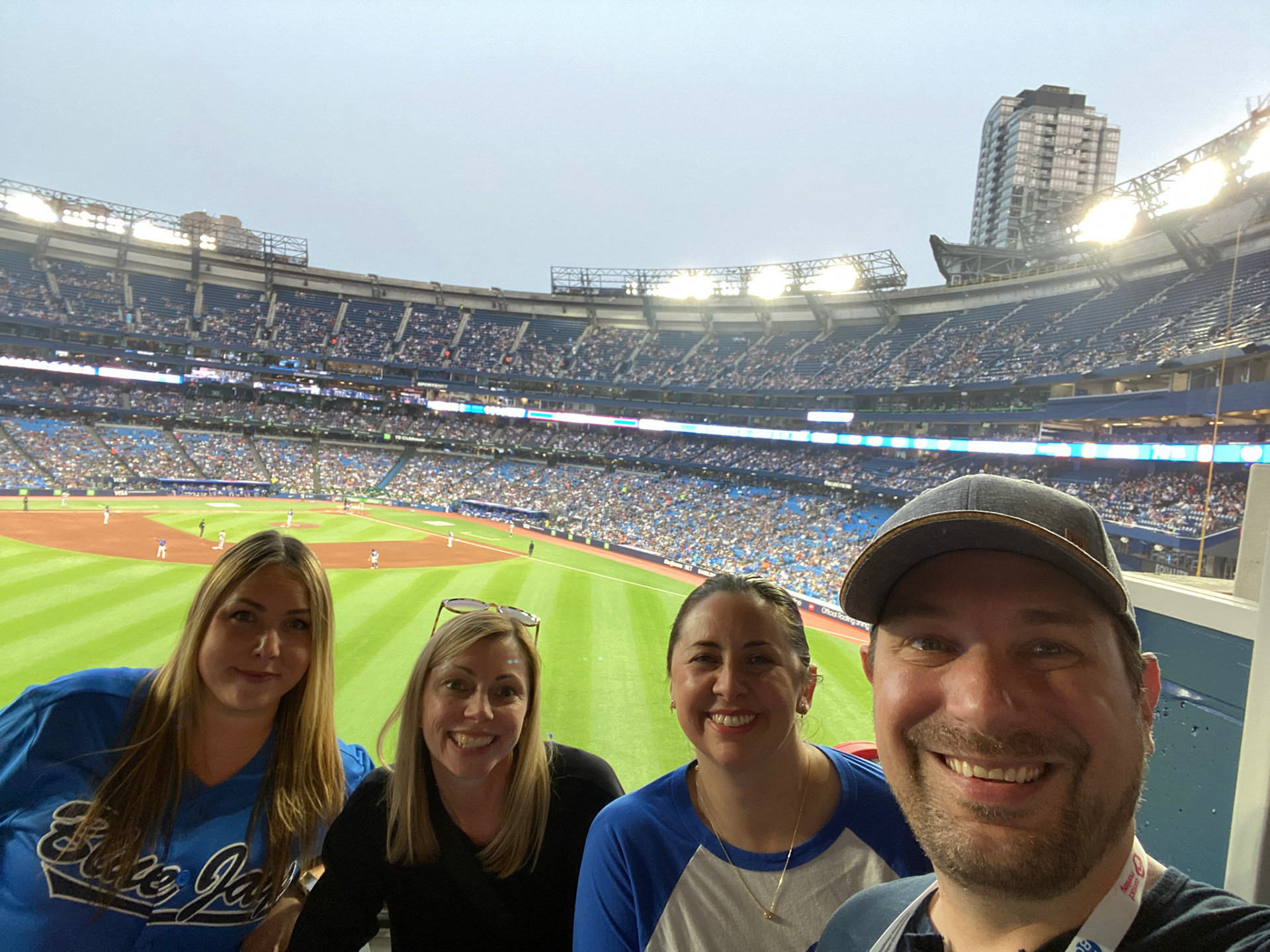 Got to go to a Jays game