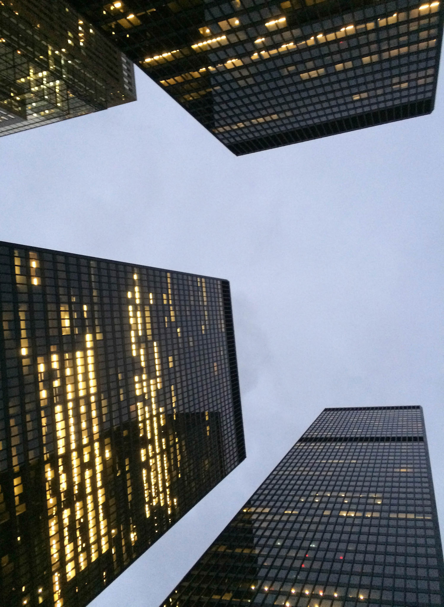 Ludwig Mies van der Rohe masterpiece of the International style, the Toronto-Dominion Centre