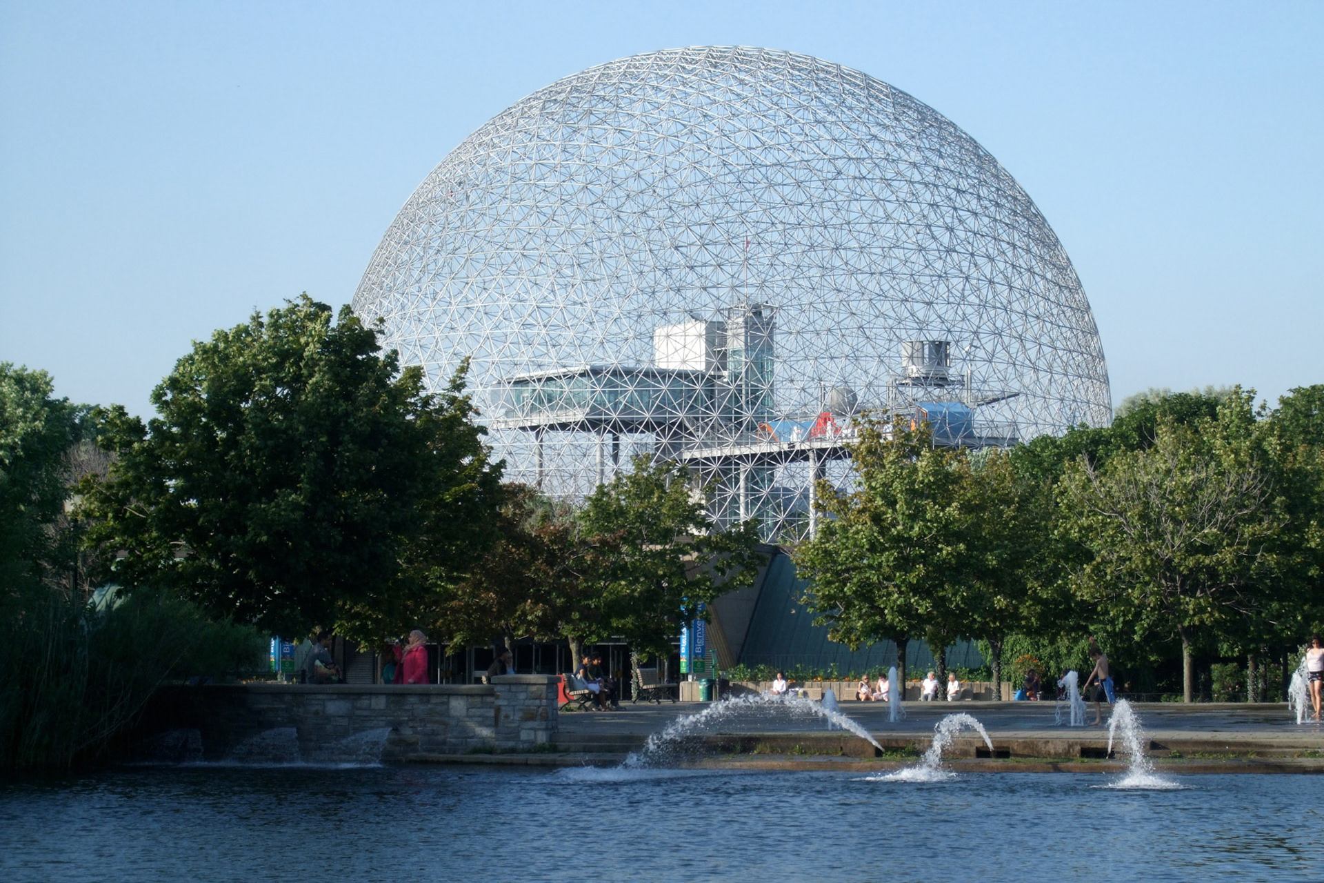 Ile Sainte Helene was the site of Expo 67, one of Montreal's most famous events