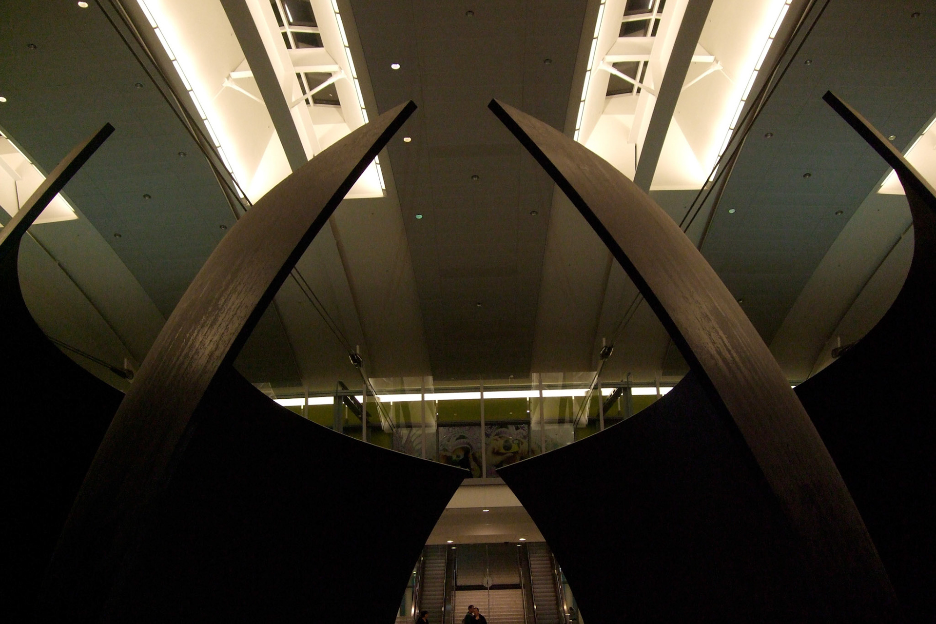 I totally dig the architecture and art at Toronto Pearson