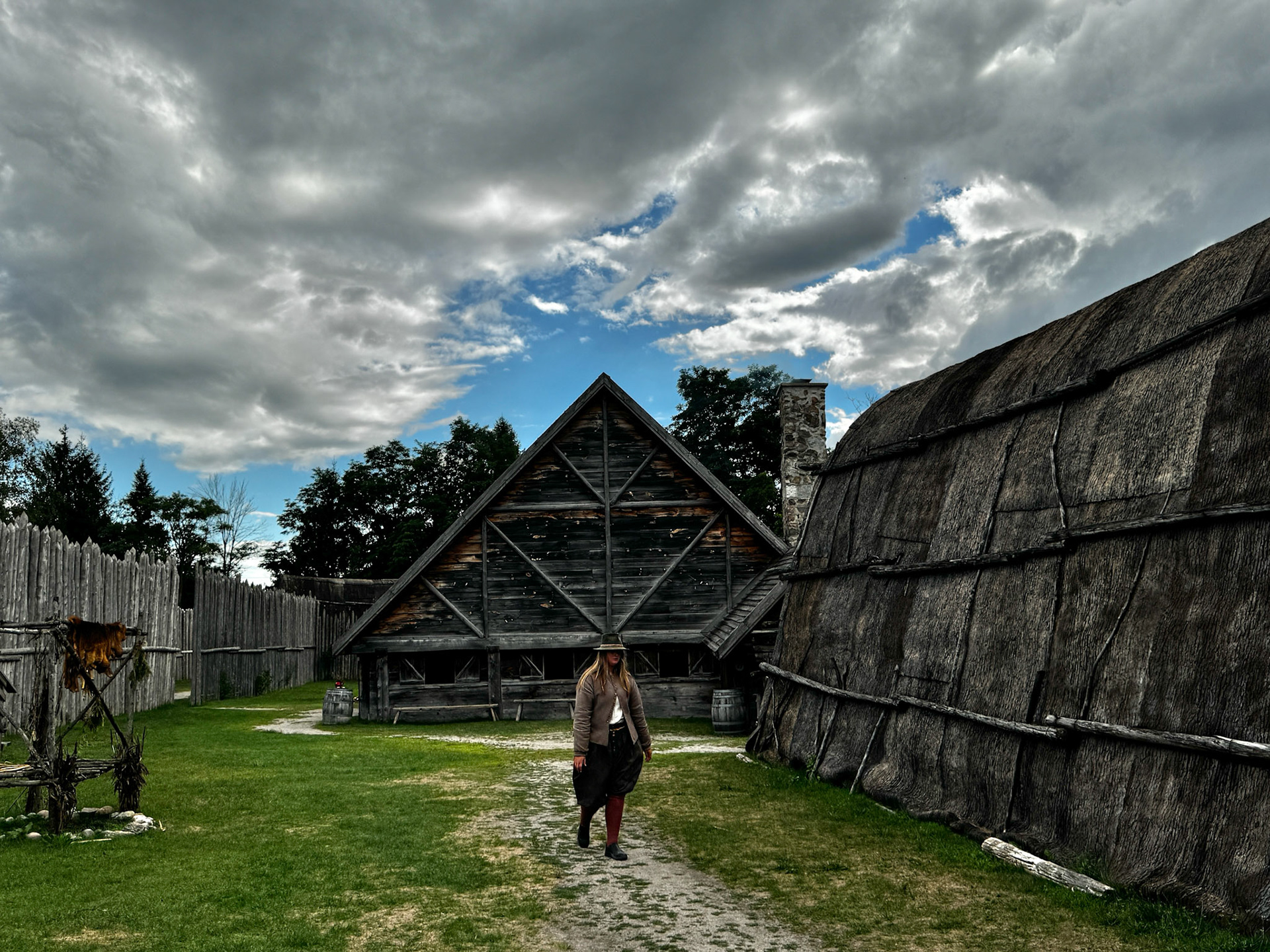 We spent a memorable day touring Sainte-Marie among the Hurons in Midland, Ontario