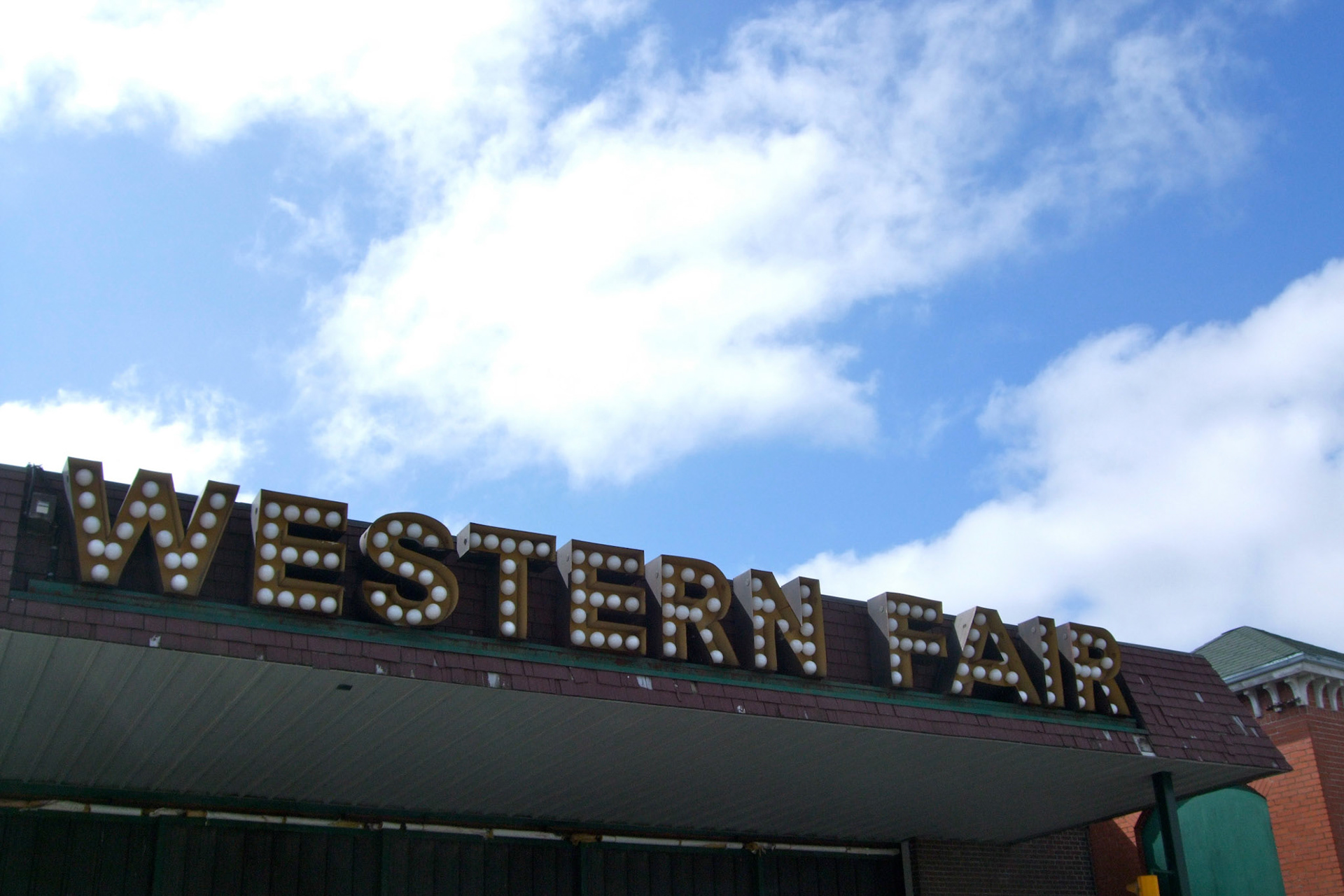 The Western Fair has one of the grooviest signs around