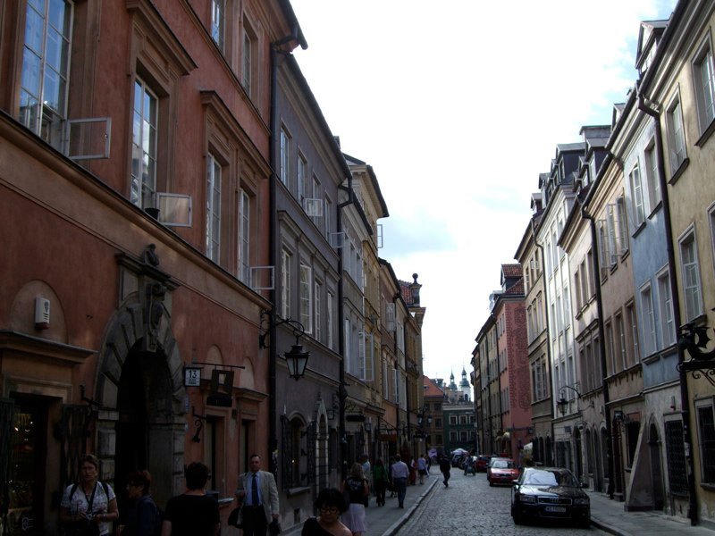 Warsaw, Poland and Baltic Sea