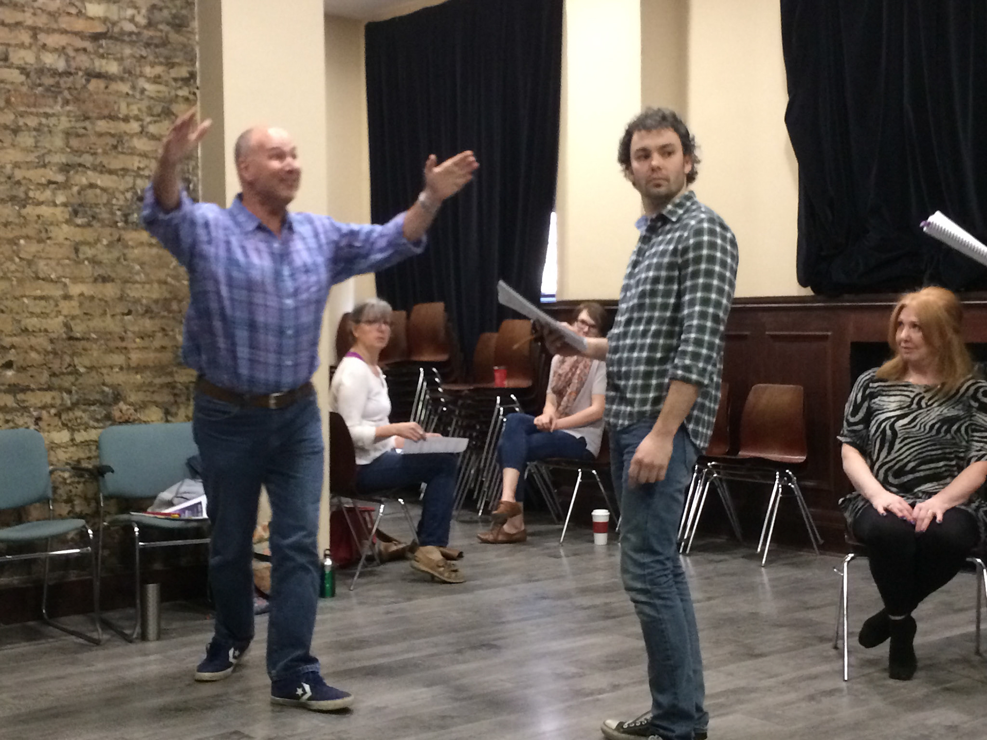 Twelfth Night Rehearsal - April 2, 2017