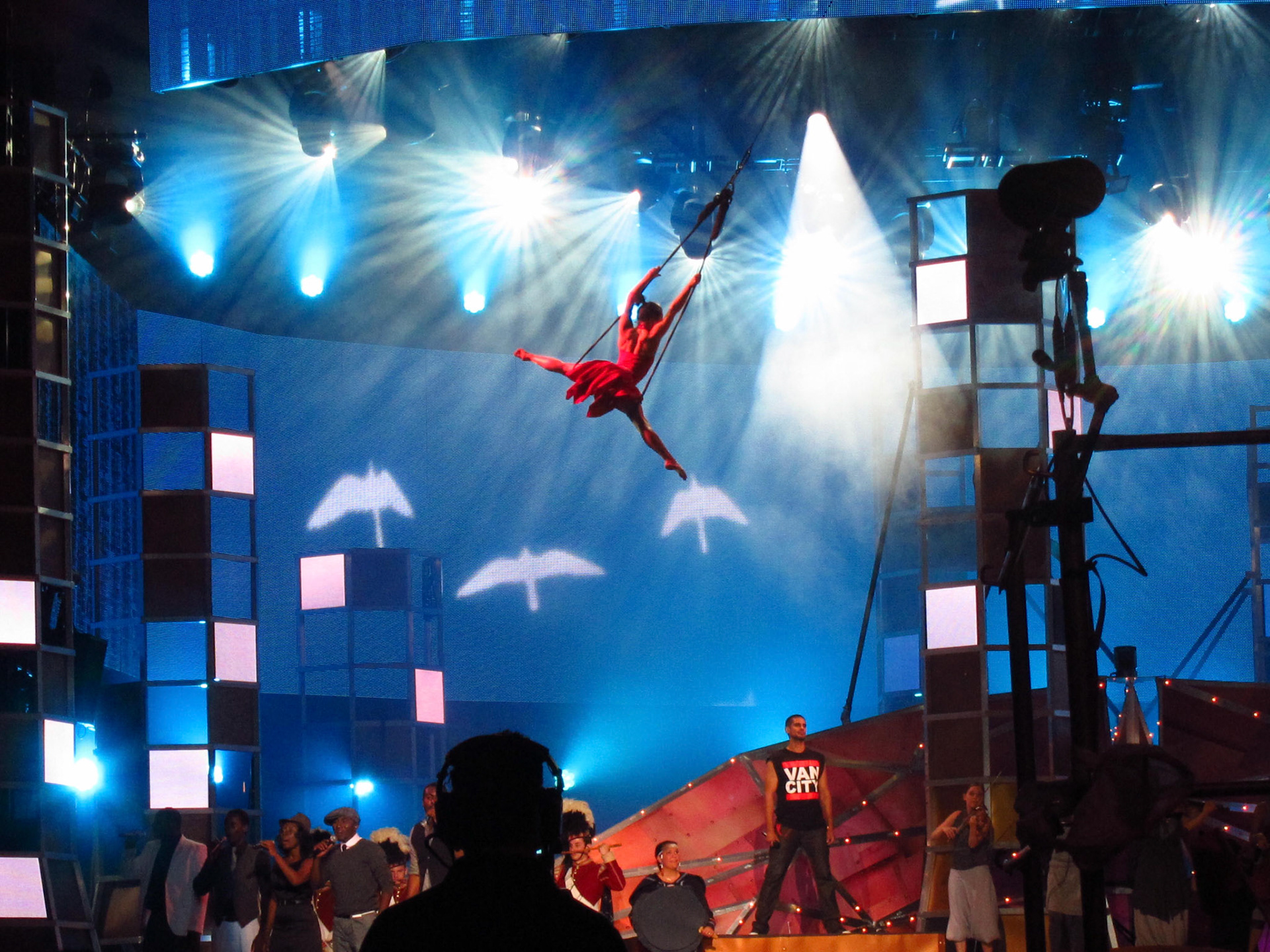 Acrobatics on Parliament Hill