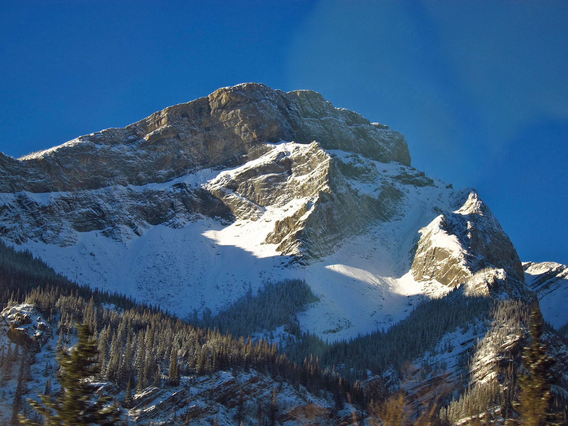 Jagged peaks - the completely impressive Rockies