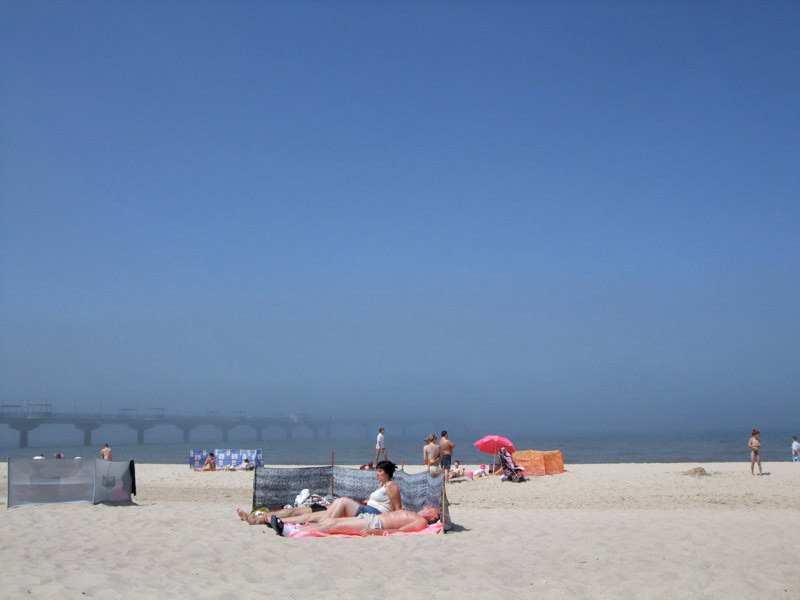 Warsaw, Poland and Baltic Sea