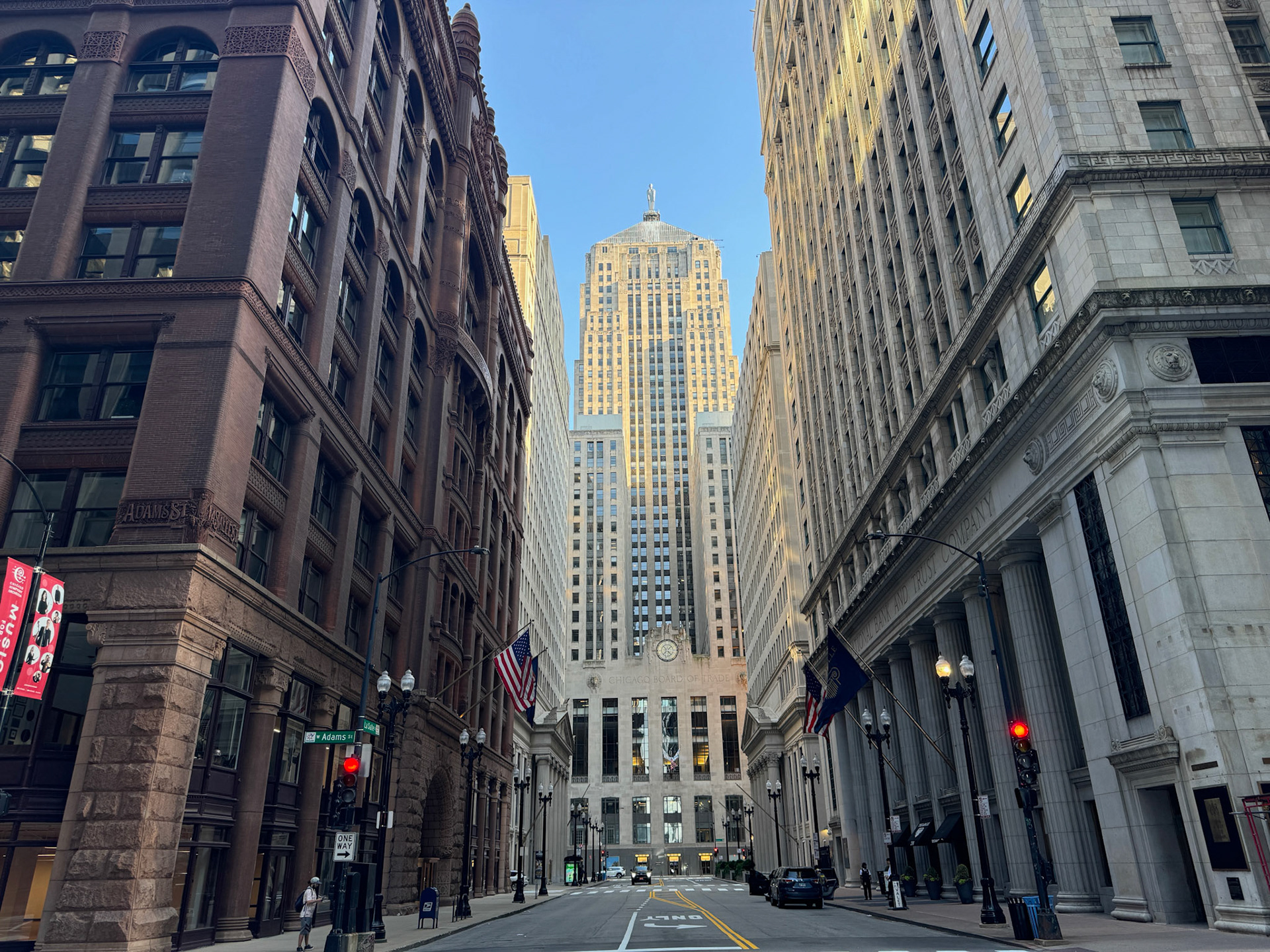 The Chicago Board of Trade building