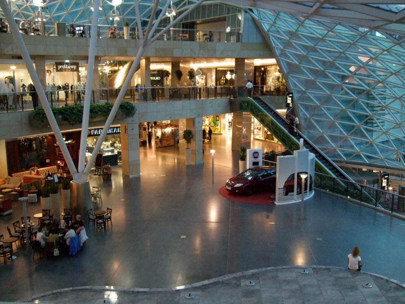 Warsaw, Poland and Baltic Sea