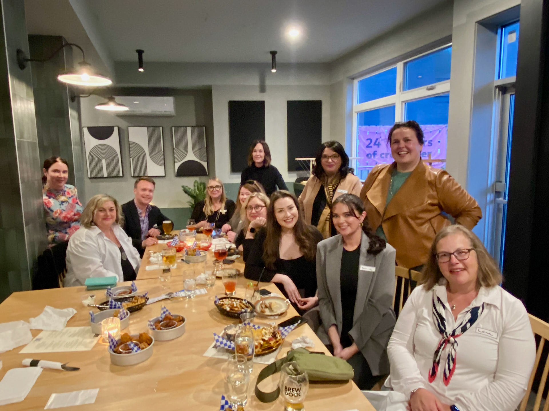 Networking with fellow IABC leaders