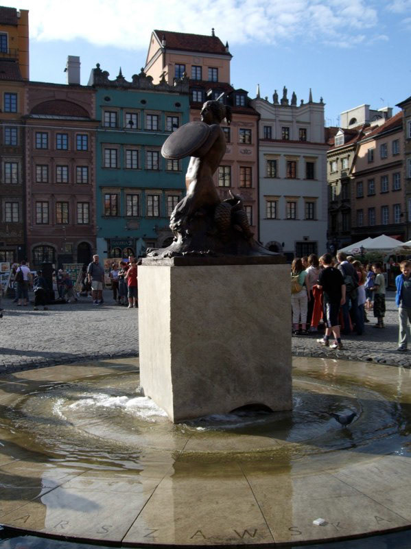 Warsaw, Poland and Baltic Sea