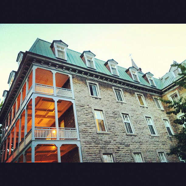 My accommodation in Montreal: Concordia's residence is in the old Grey Nuns convent