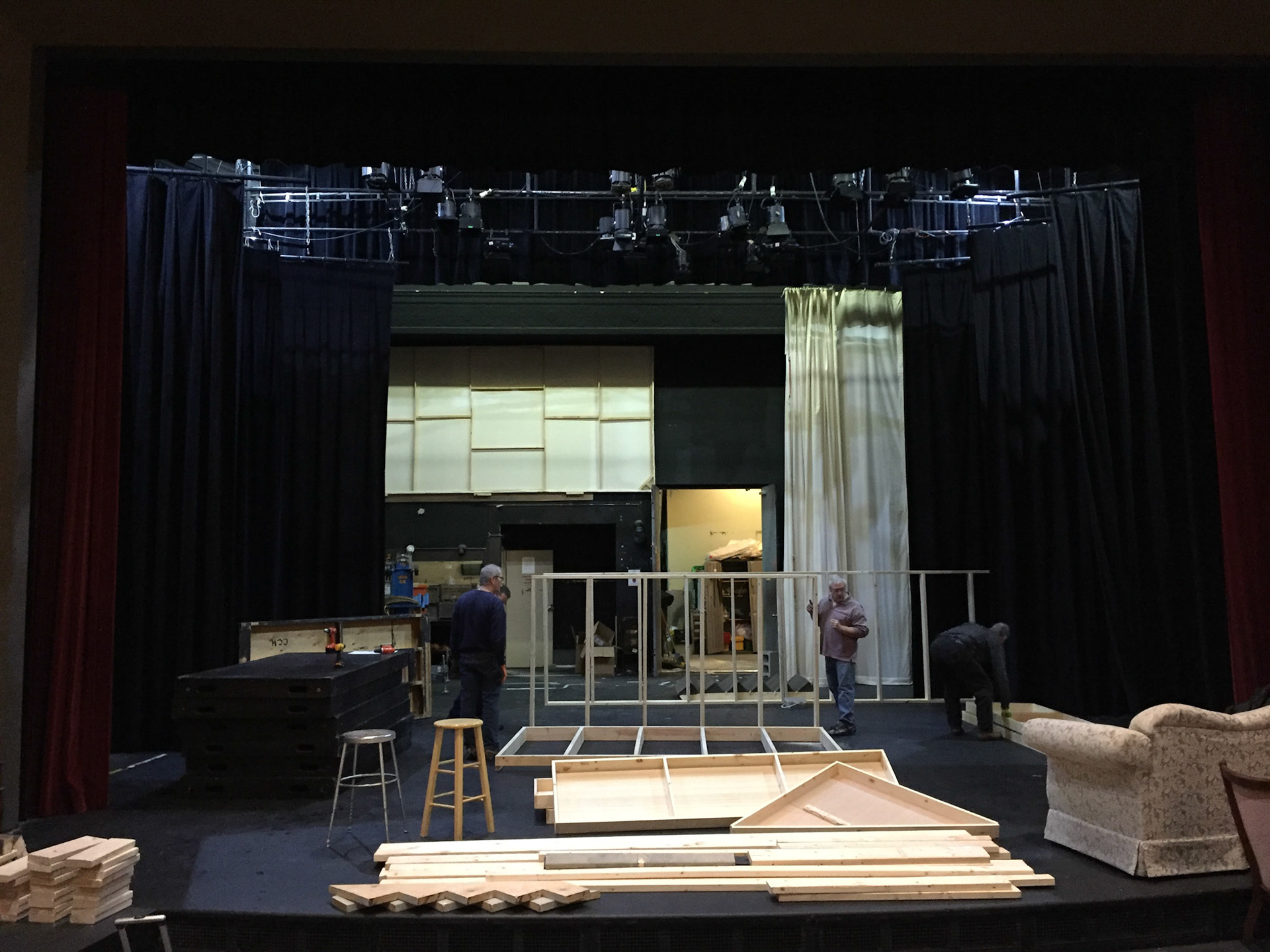 Set building!