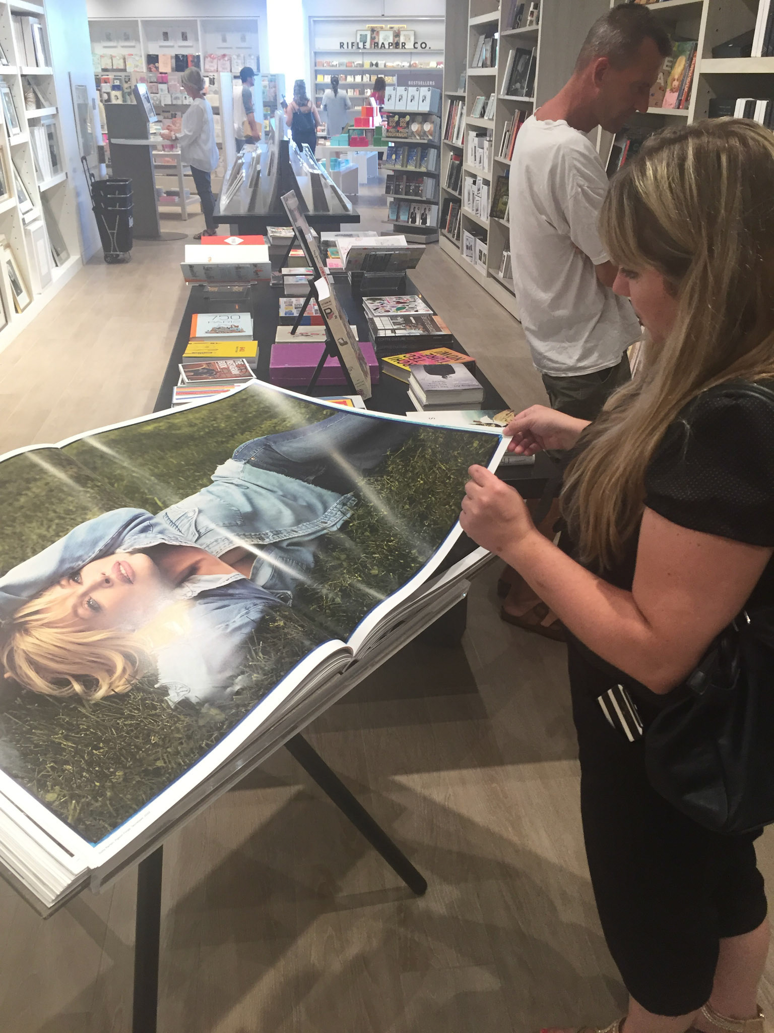 The most beautiful (and largest) book I've seen: Annie Leibovitz portraits