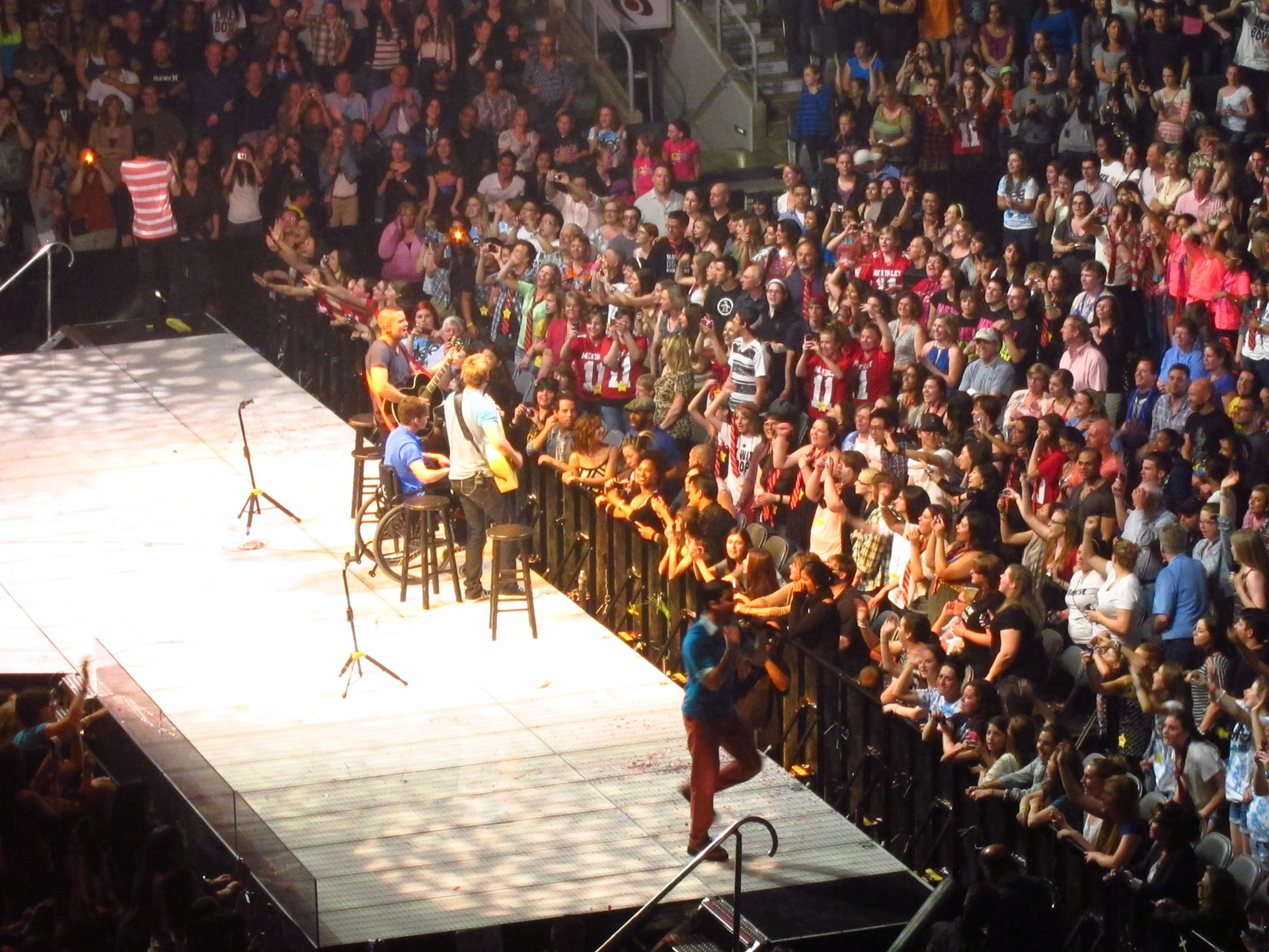 The guys from the Glee cast did an acappela version of Rebecca Black's "Friday"