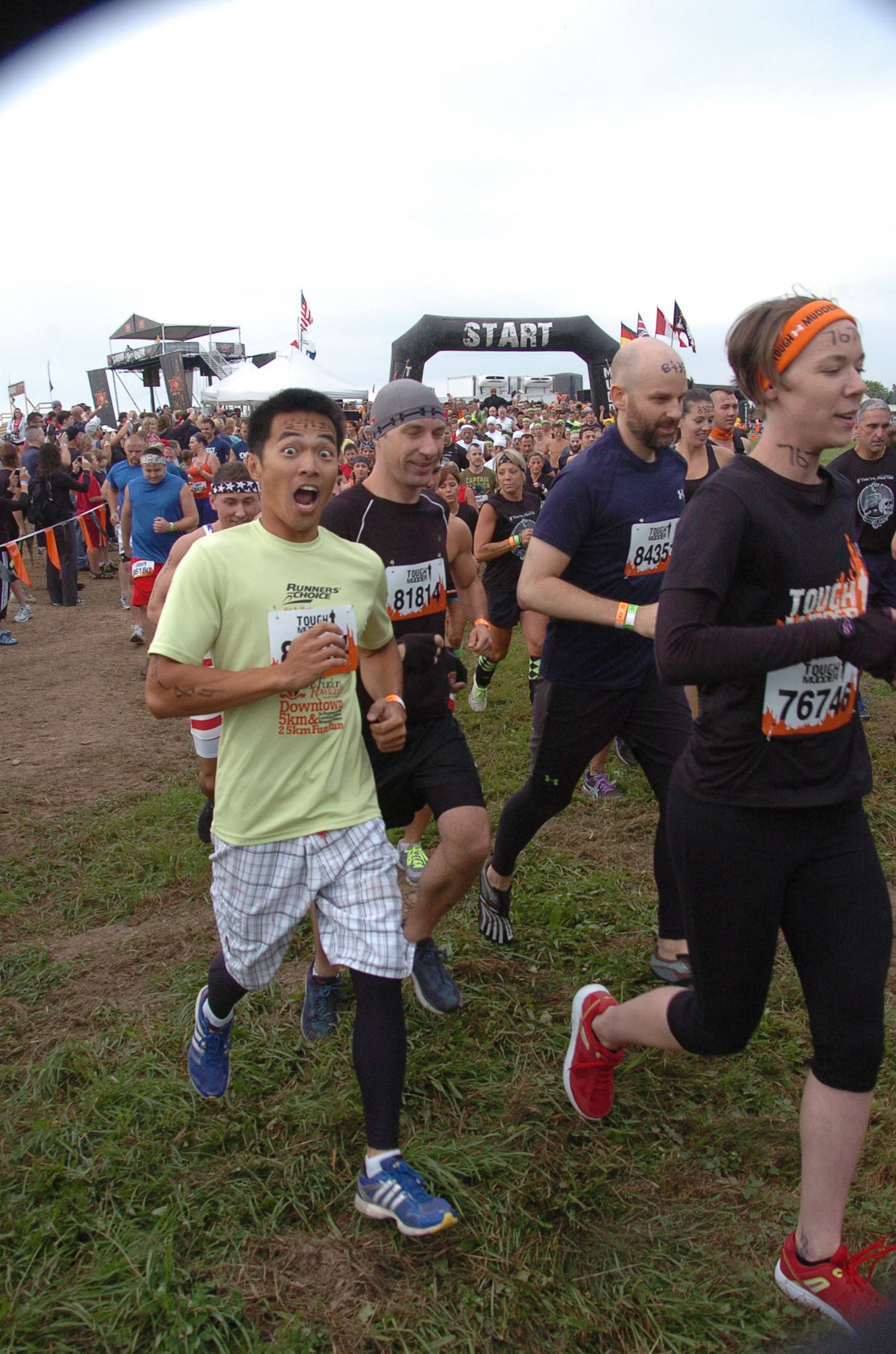 25,000 people did Tough Mudder Buffalo over 2 days