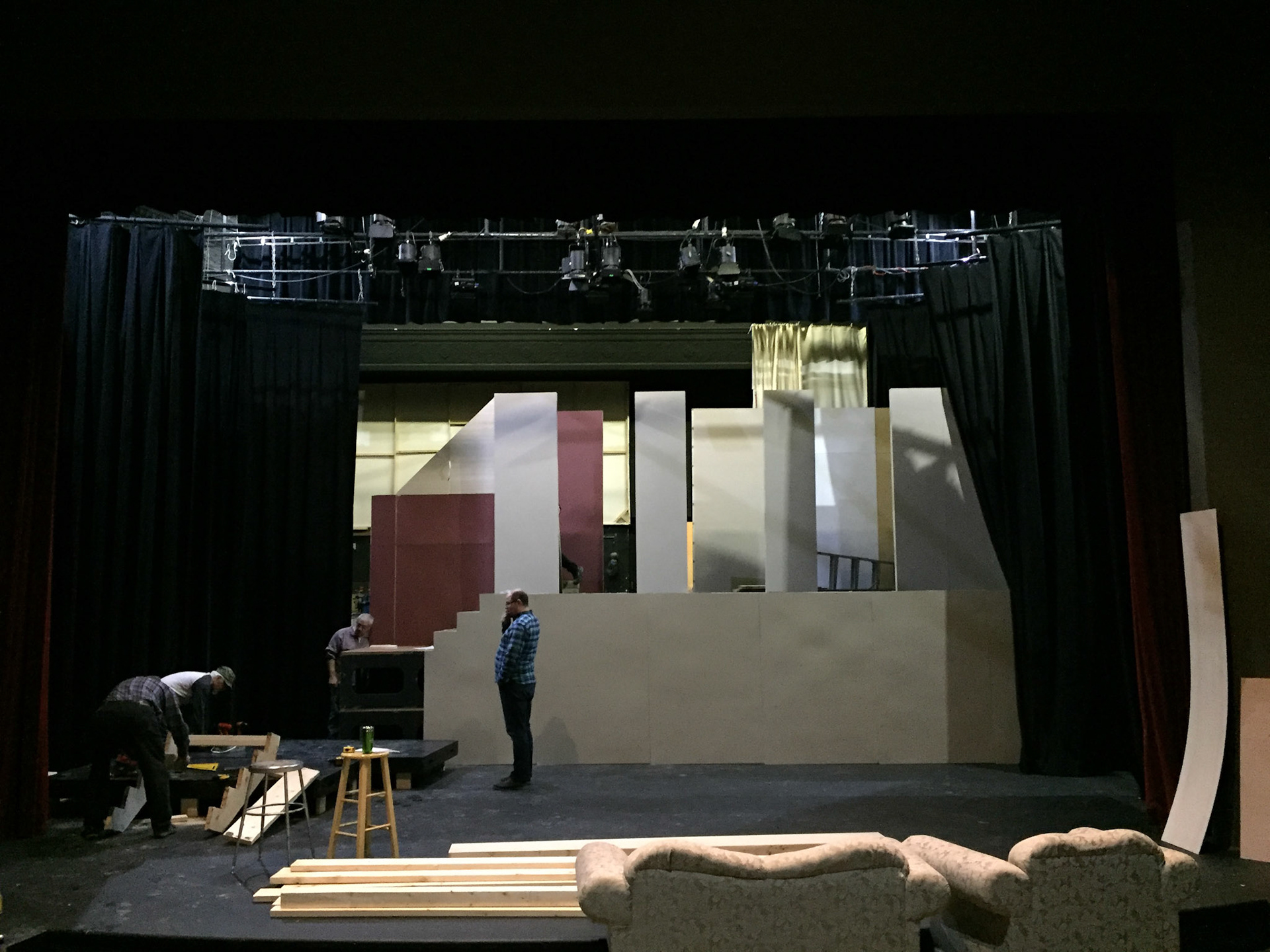 Set building!