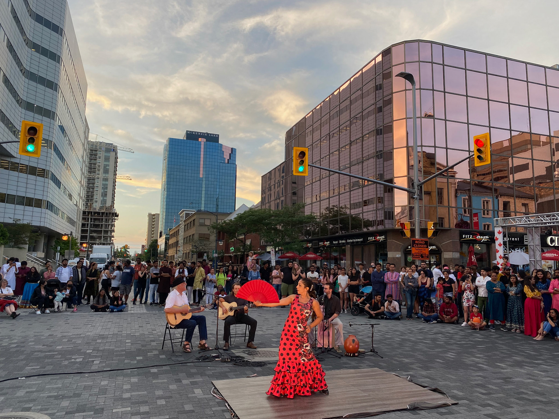Canada Day 2022 in downtown London