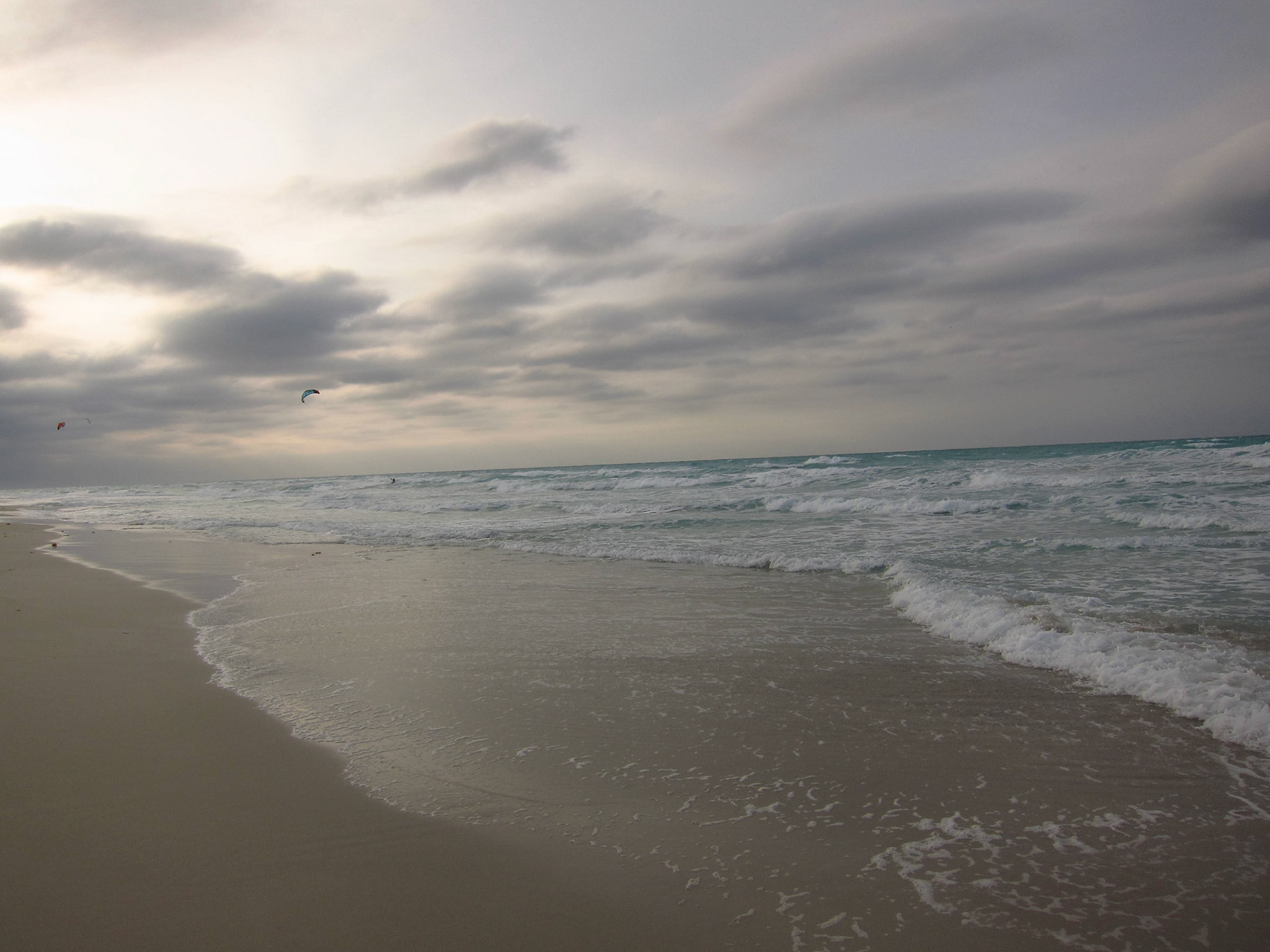 Beautiful beach at Breezes Bella Costa resort